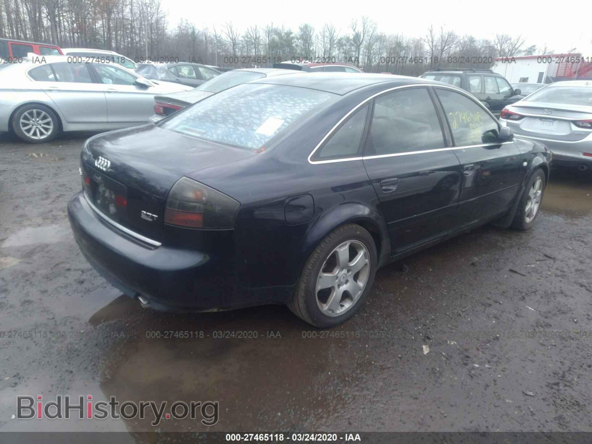 2002 AUDI A6 - VIN: WAULD64B92N034876 - Фото 4