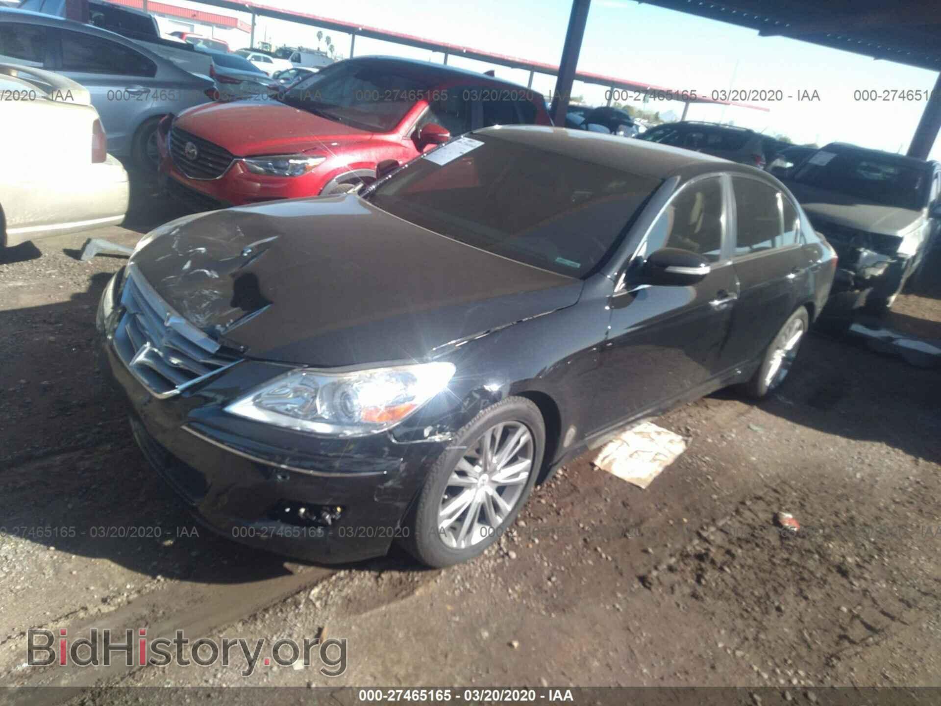 2011 HYUNDAI GENESIS - VIN: KMHGC4DE5BU120144 - Фото 2