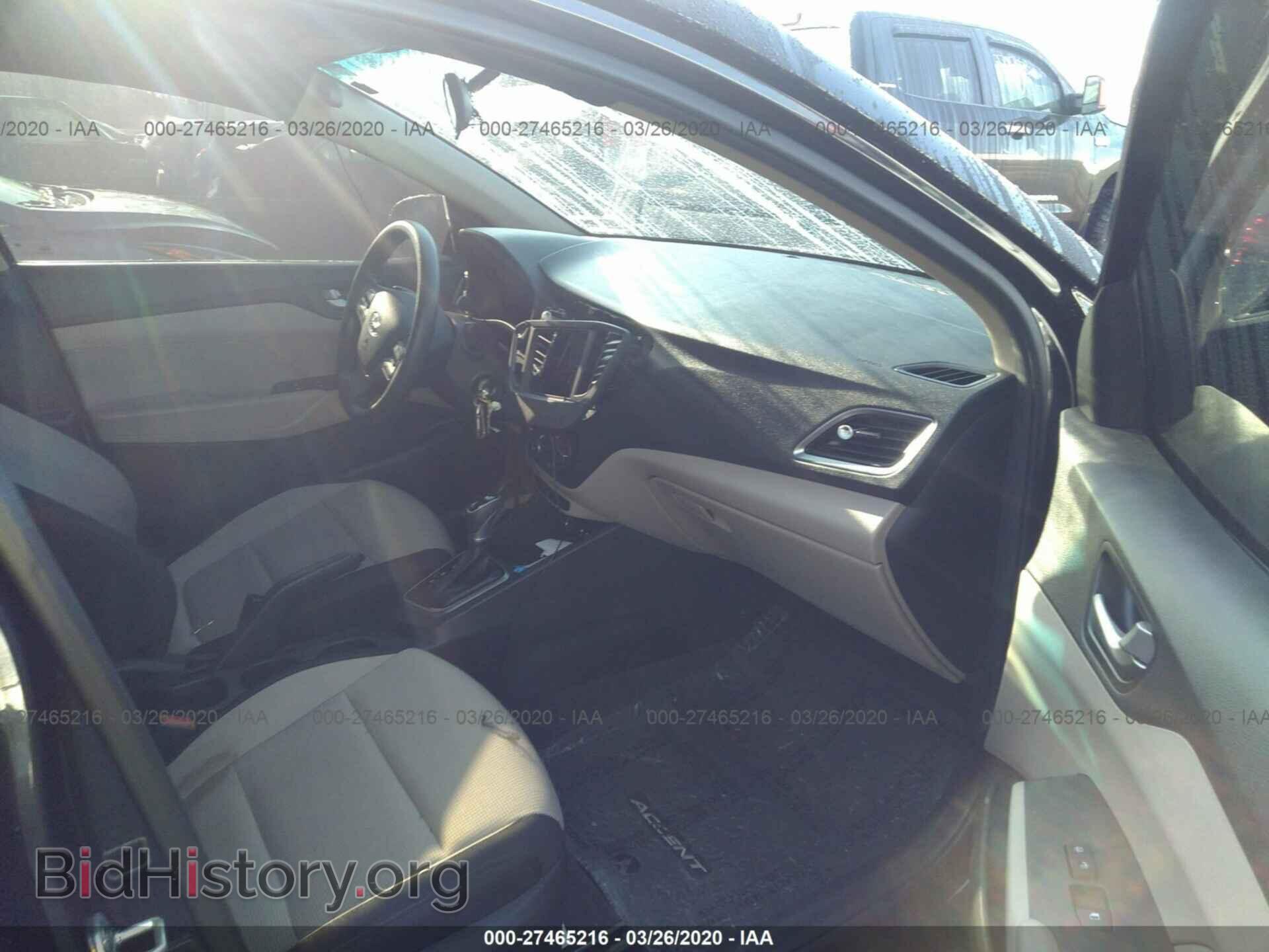 2018 HYUNDAI ACCENT - VIN: 3KPC24A3XJE029506 - Фото 5
