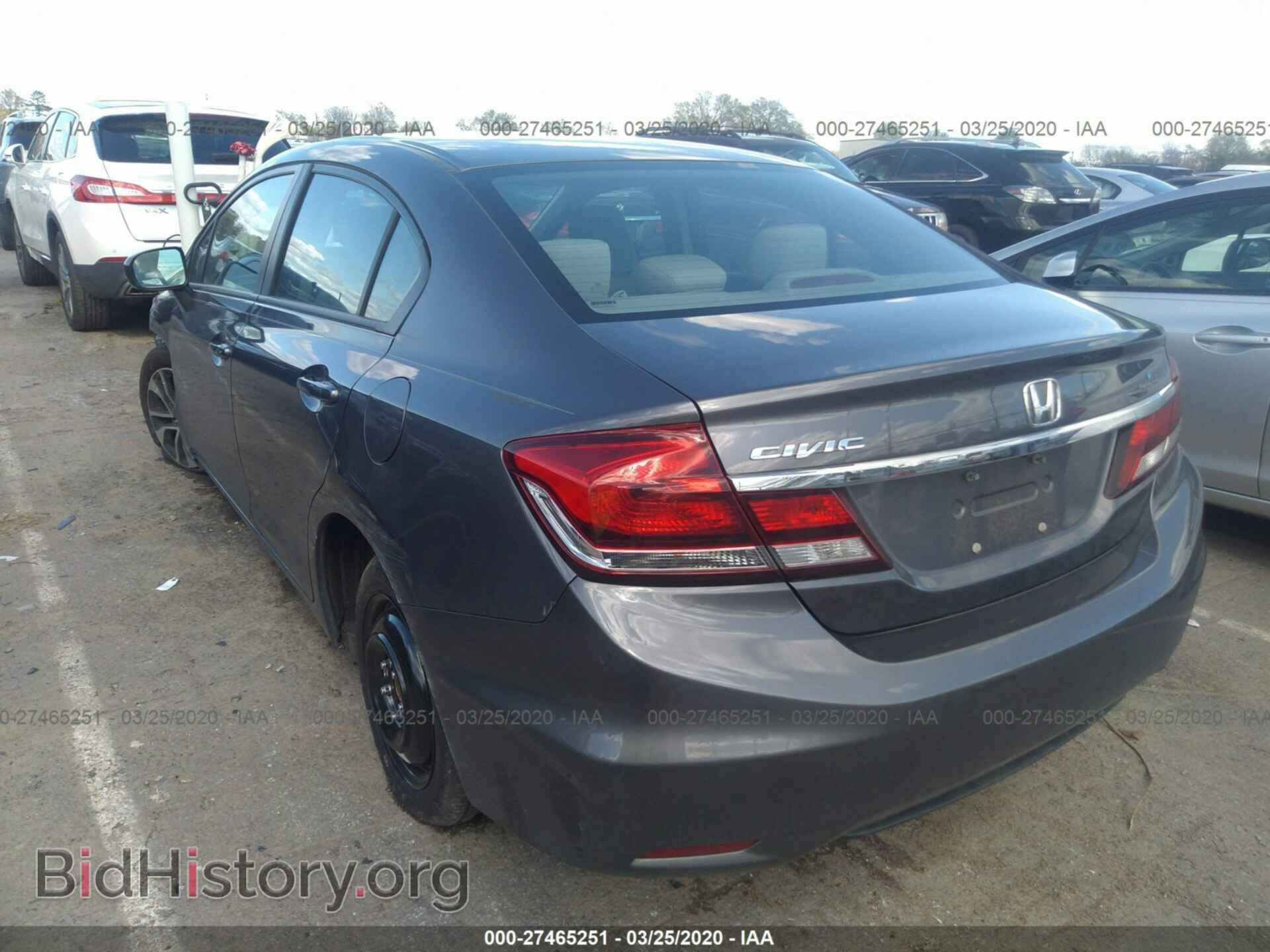2014 HONDA CIVIC - VIN: 19XFB2F82EE019063 - Фото 3
