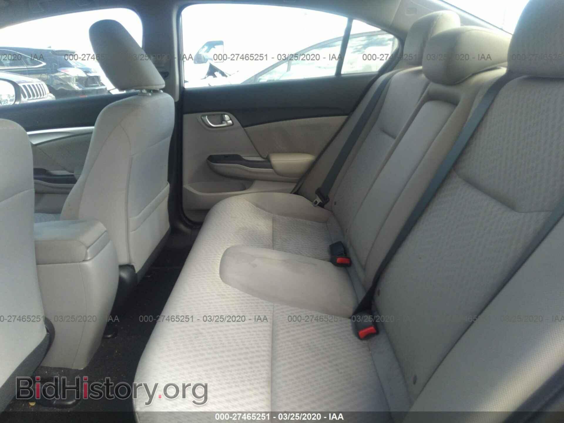 2014 HONDA CIVIC - VIN: 19XFB2F82EE019063 - Фото 8