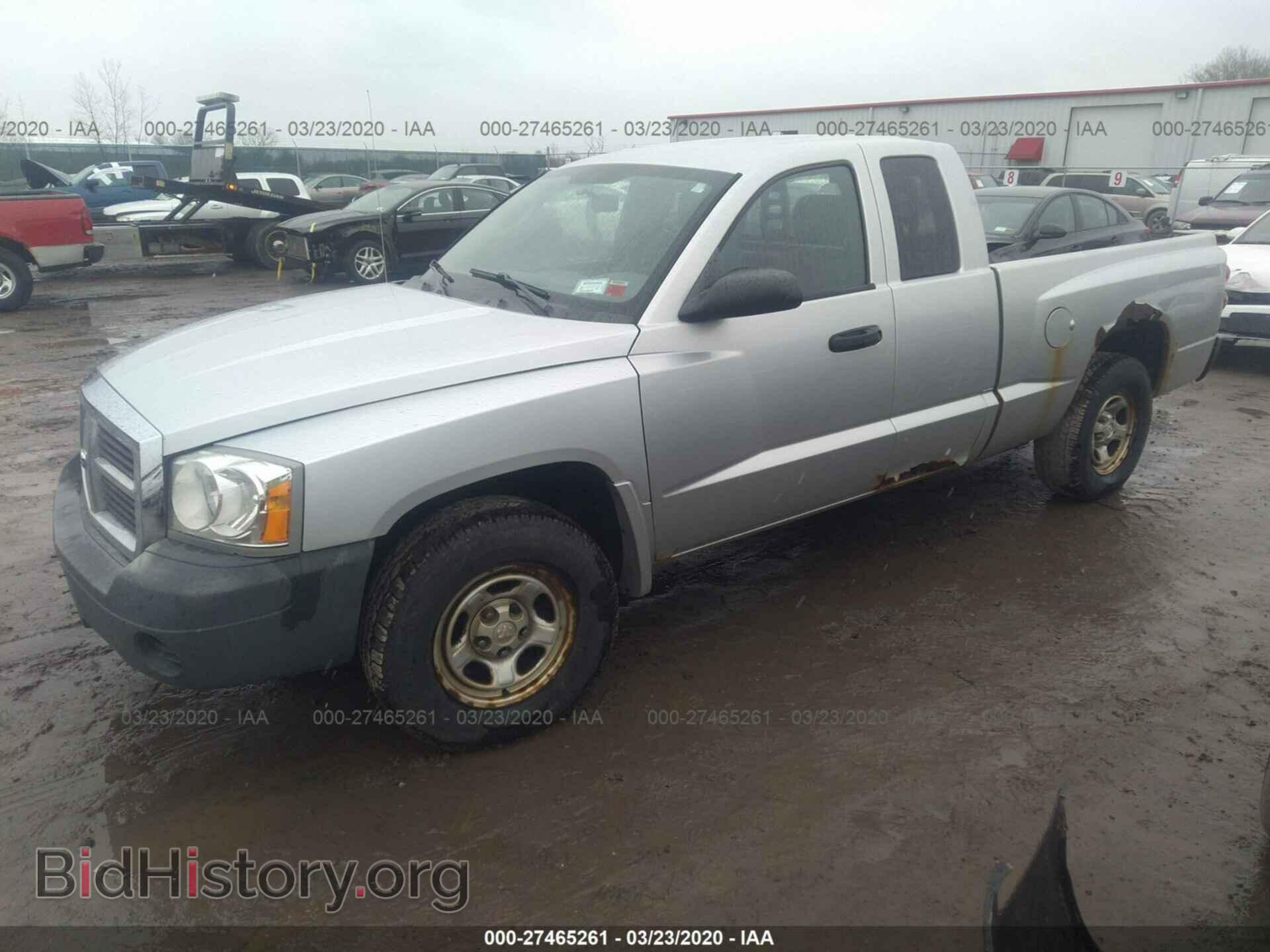 2005 DODGE DAKOTA - VIN: 1D7HE22K25S249948 - Фото 2