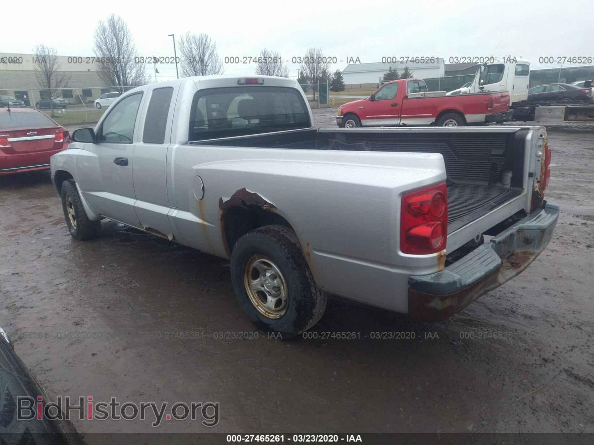 2005 DODGE DAKOTA - VIN: 1D7HE22K25S249948 - Фото 3