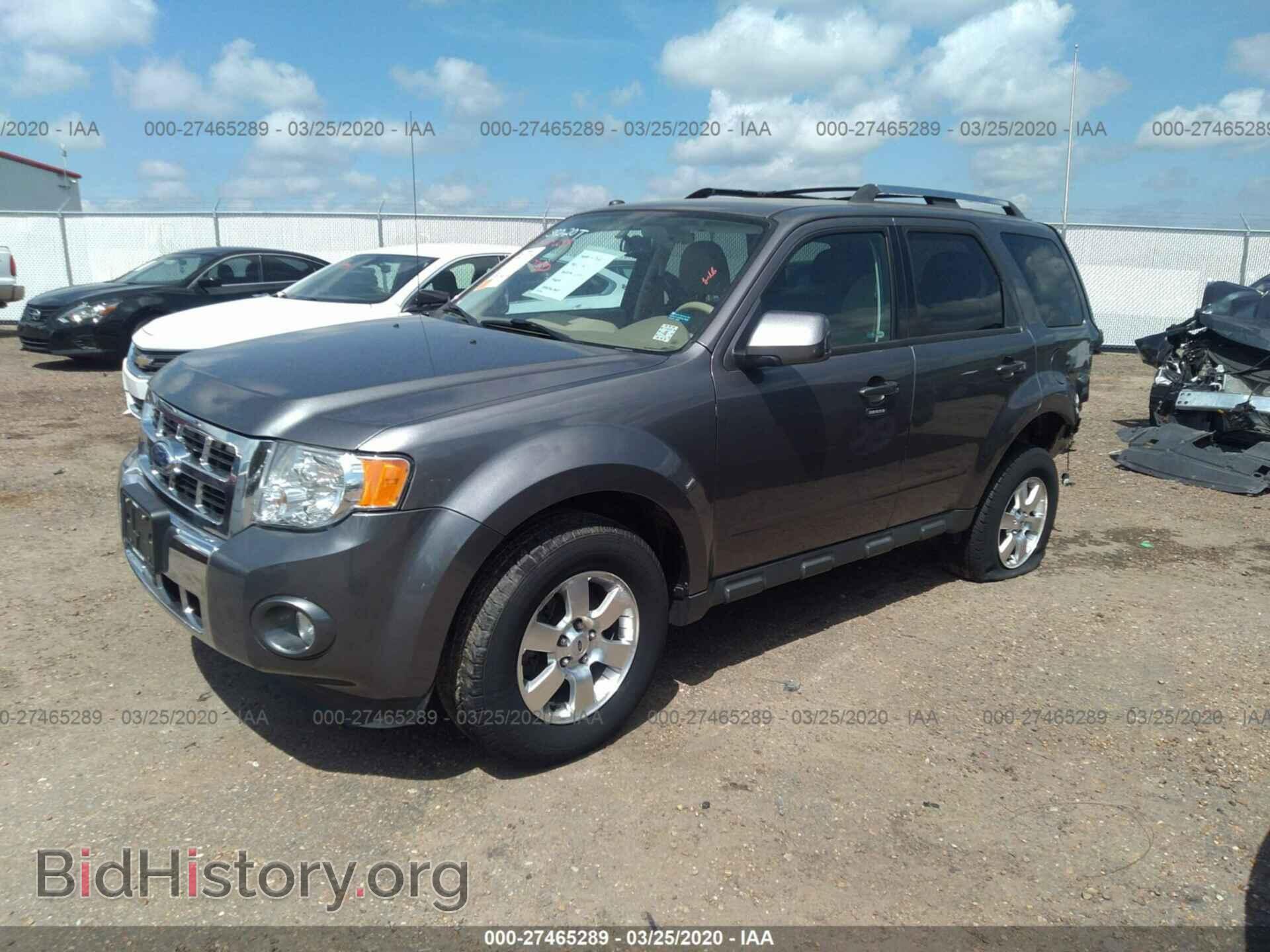 2011 FORD ESCAPE - VIN: 1FMCU0EGXBKC69455 - Фото 2