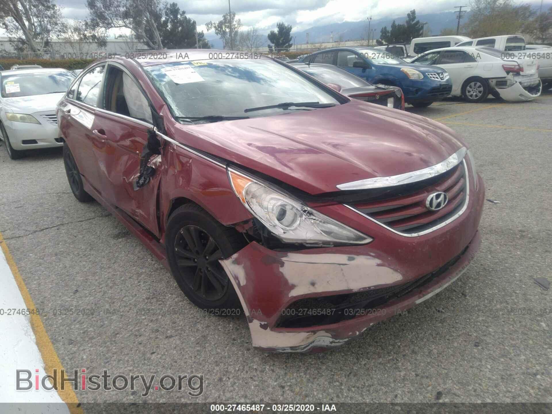 Фотография 5NPEB4AC0EH828043 - HYUNDAI SONATA 2014