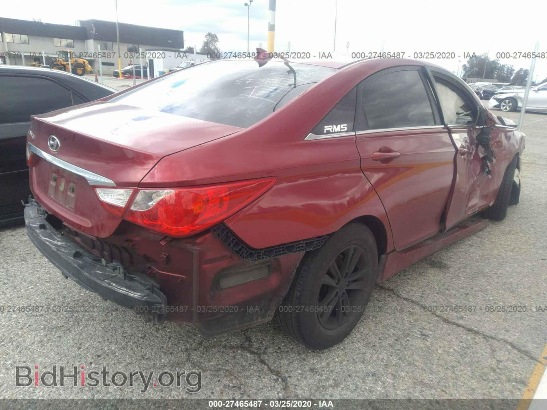 2014 HYUNDAI SONATA - VIN: 5NPEB4AC0EH828043 - Photo 4