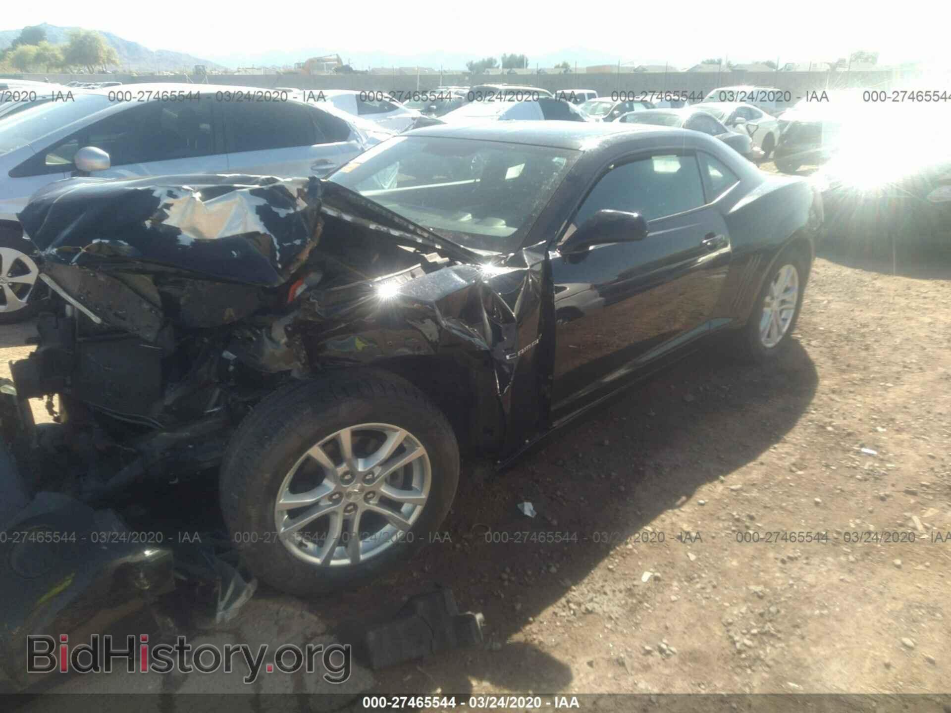 2014 CHEVROLET CAMARO - VIN: 2G1FA1E30E9308730 - Фото 2