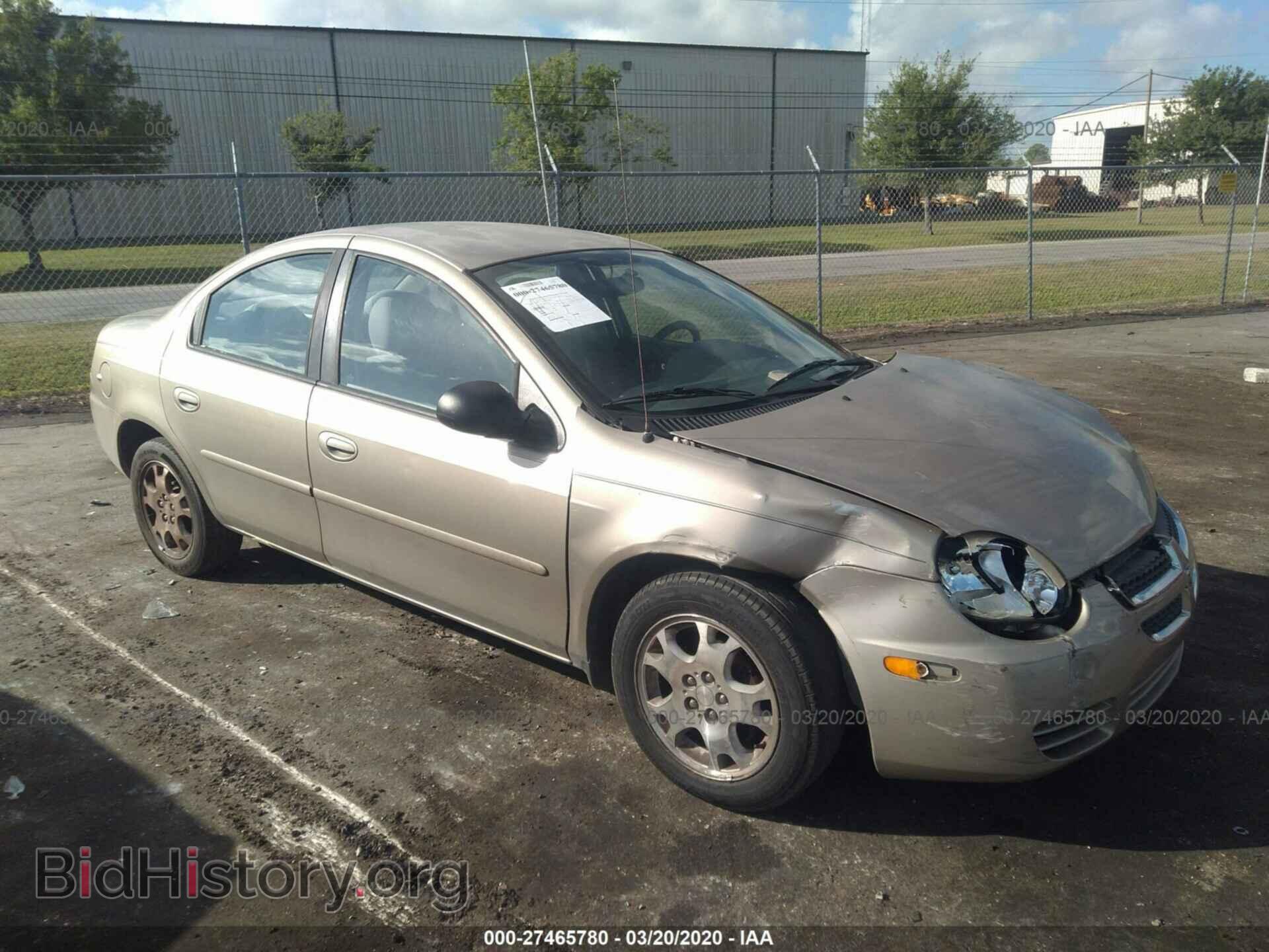 Photo 1B3ES56C43D157320 - DODGE NEON 2003