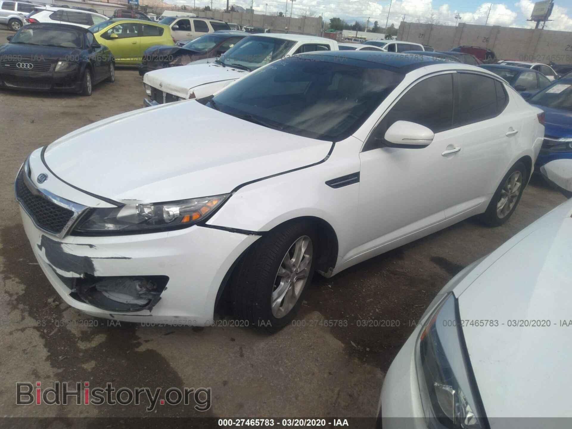 2012 KIA OPTIMA - VIN: 5XXGN4A75CG014675 - Фото 2