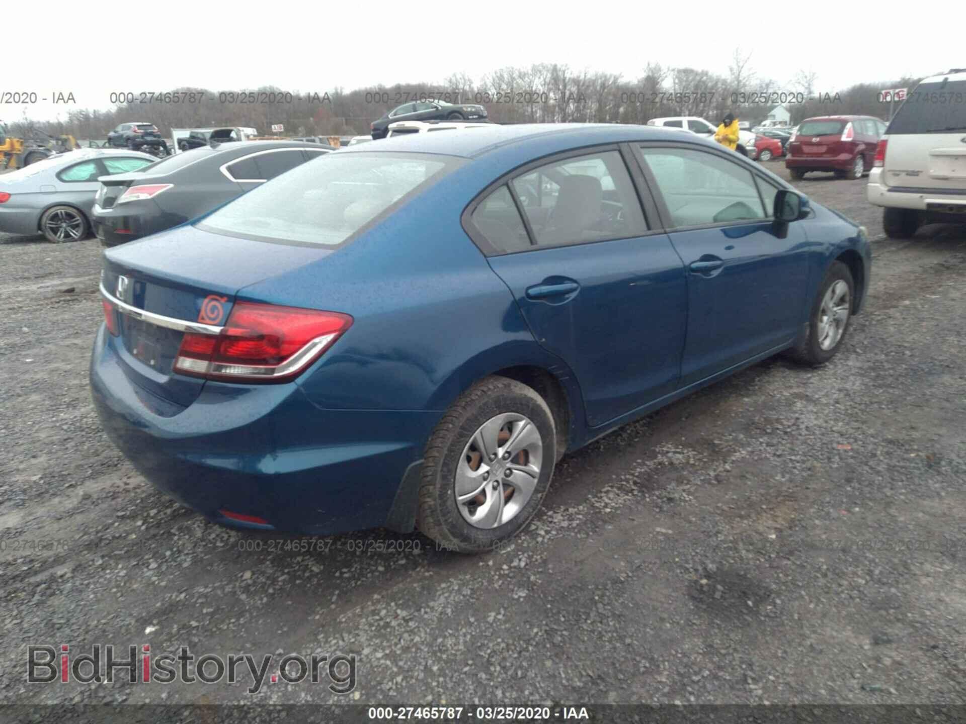 2013 HONDA CIVIC - VIN: 19XFB2F59DE208748 - Фото 4