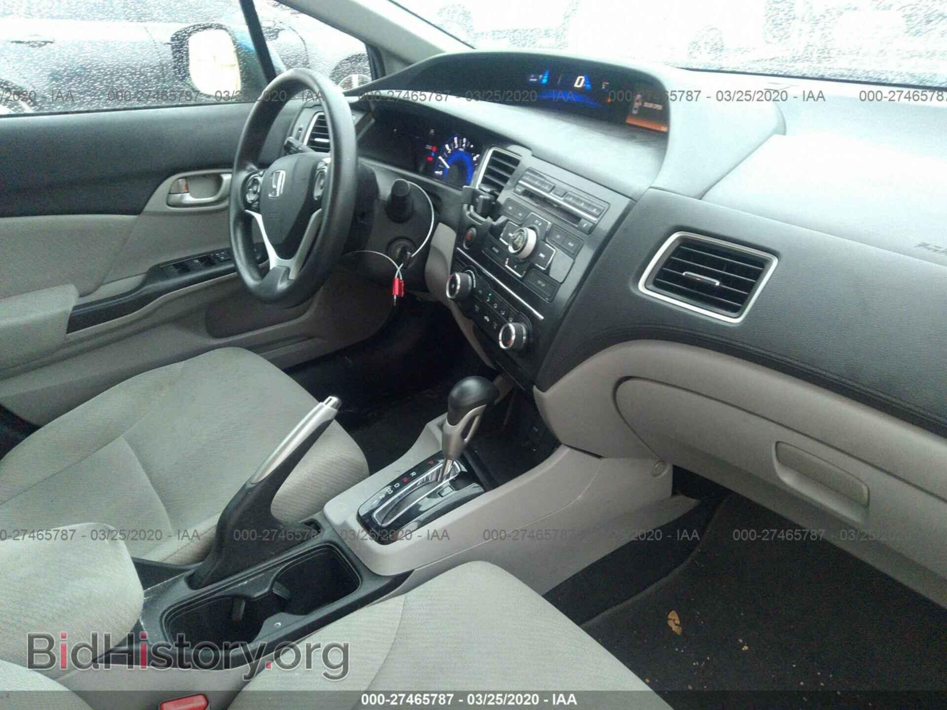 2013 HONDA CIVIC - VIN: 19XFB2F59DE208748 - Фото 5