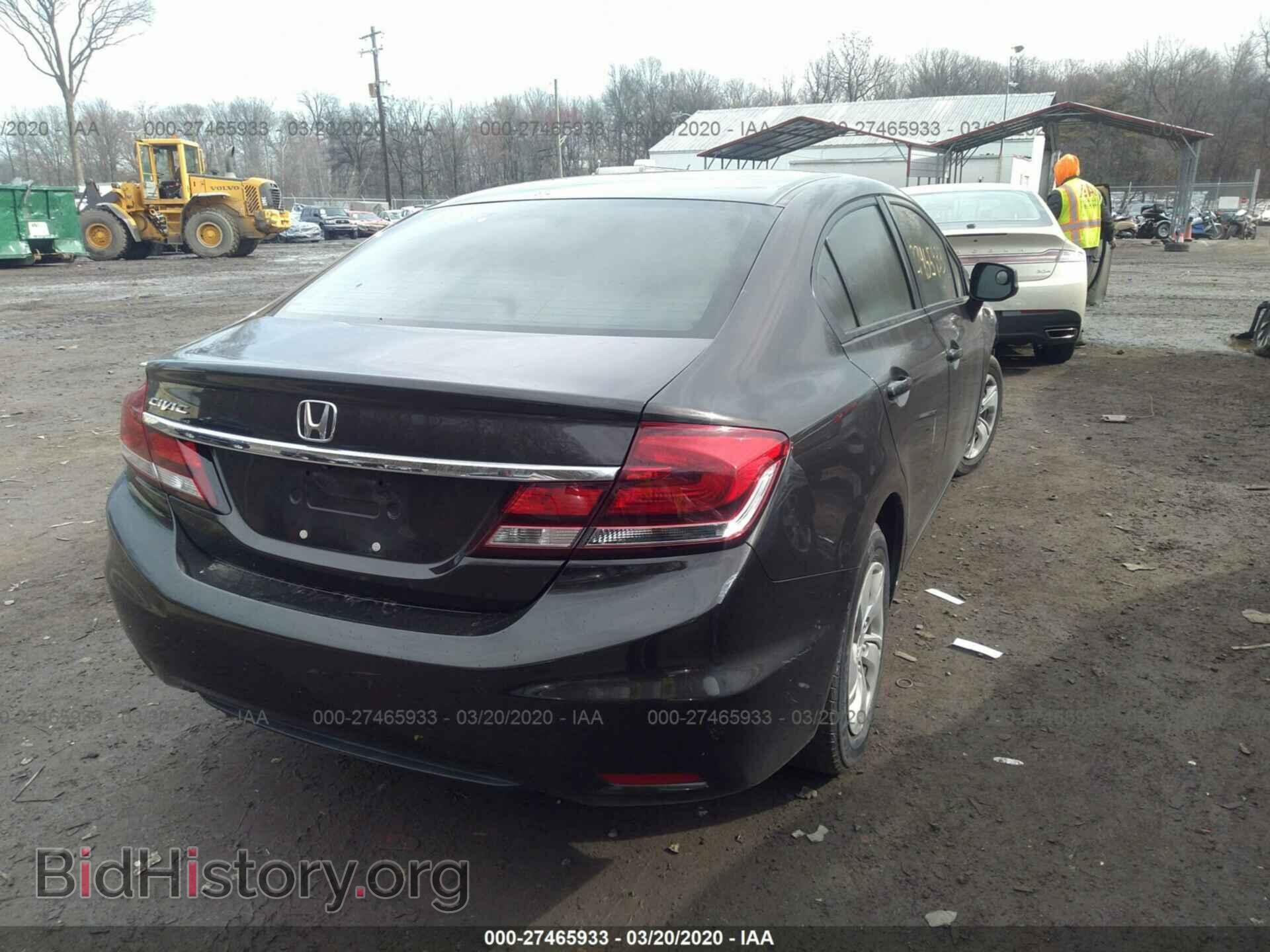 2013 HONDA CIVIC - VIN: 19XFB2F58DE242826 - Photo 4