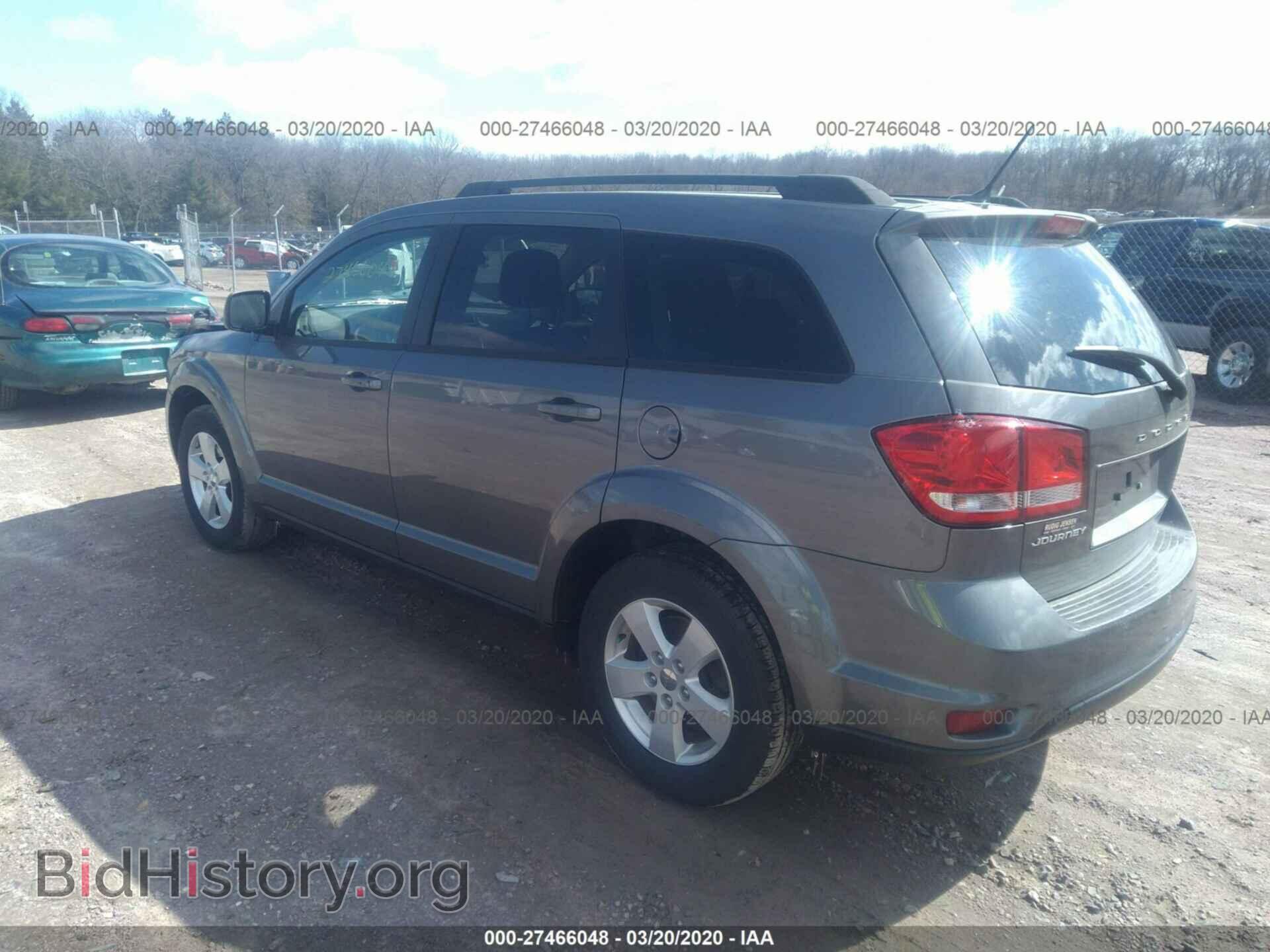 2012 DODGE JOURNEY - VIN: 3C4PDCBBXCT394696 - Фото 3