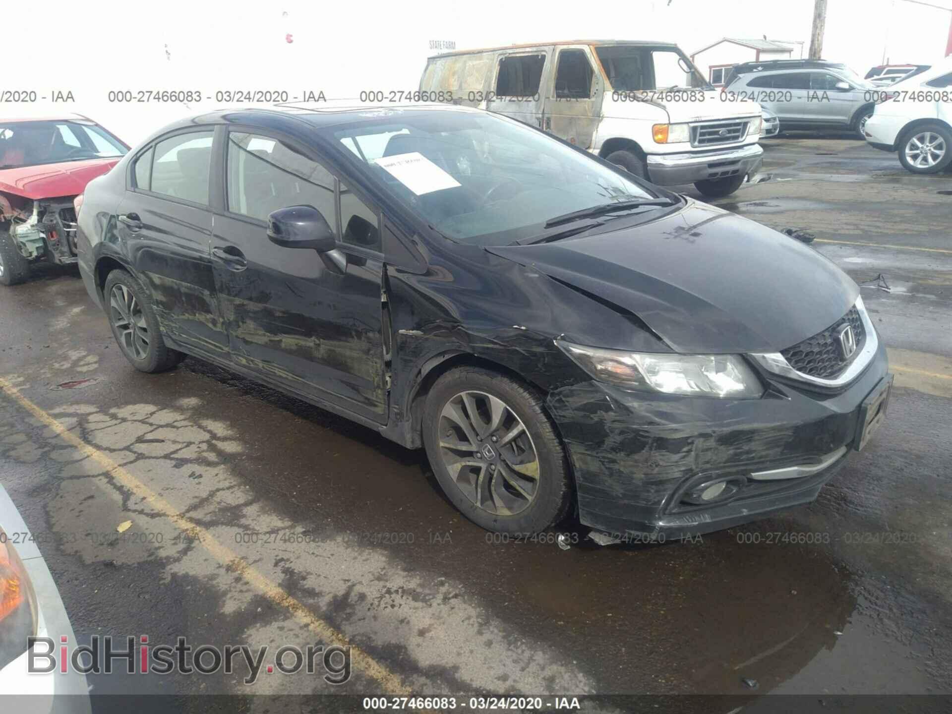 Фотография 2HGFB2F91DH514206 - HONDA CIVIC 2013