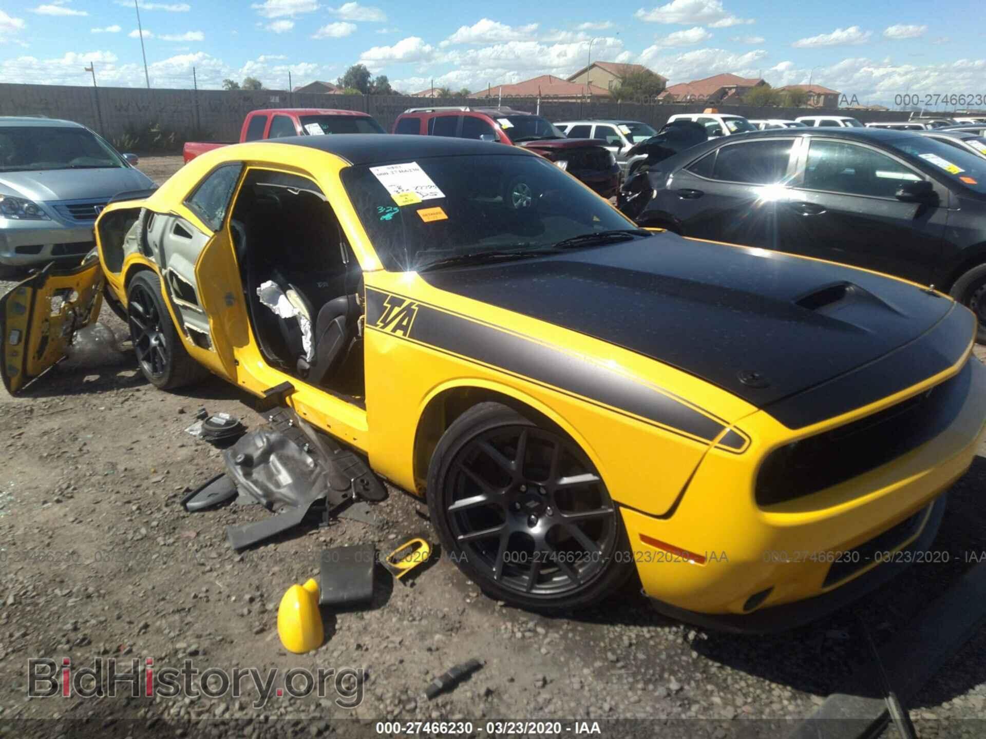 Photo 2C3CDZBT9HH594483 - DODGE CHALLENGER 2017