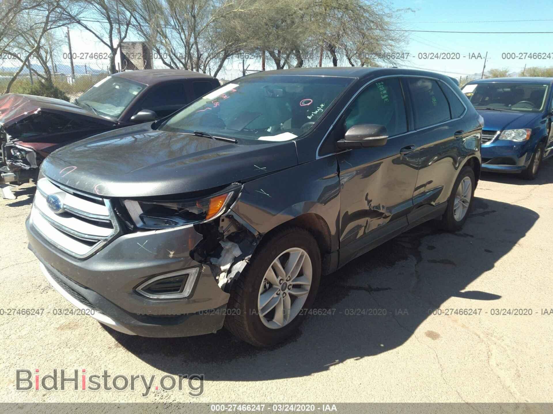 2017 FORD EDGE - VIN: 2FMPK4J98HBB31423 - Фото 2