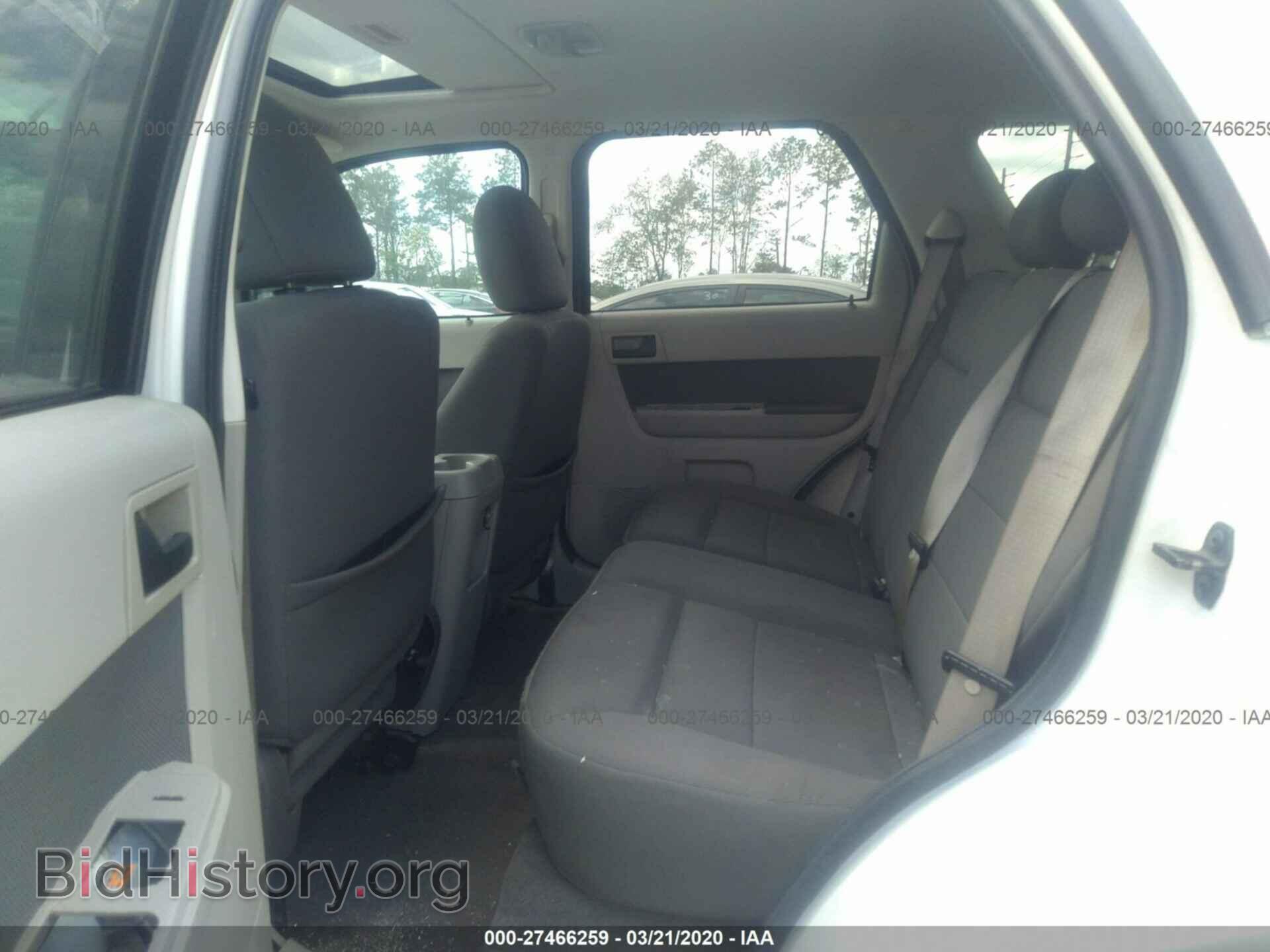 2009 FORD ESCAPE - VIN: 1FMCU03789KC66230 - Фото 8
