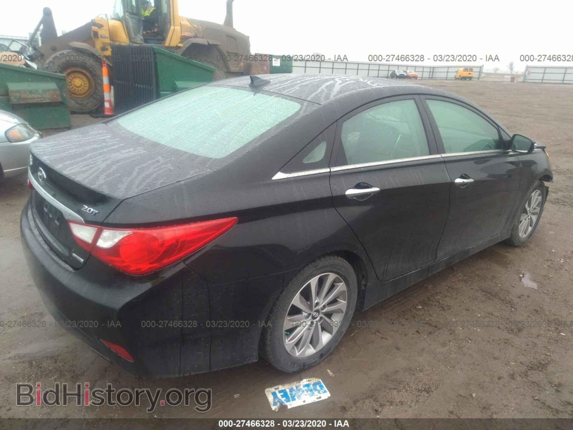 2014 HYUNDAI SONATA - VIN: 5NPEC4AB2EH912515 - Фото 4