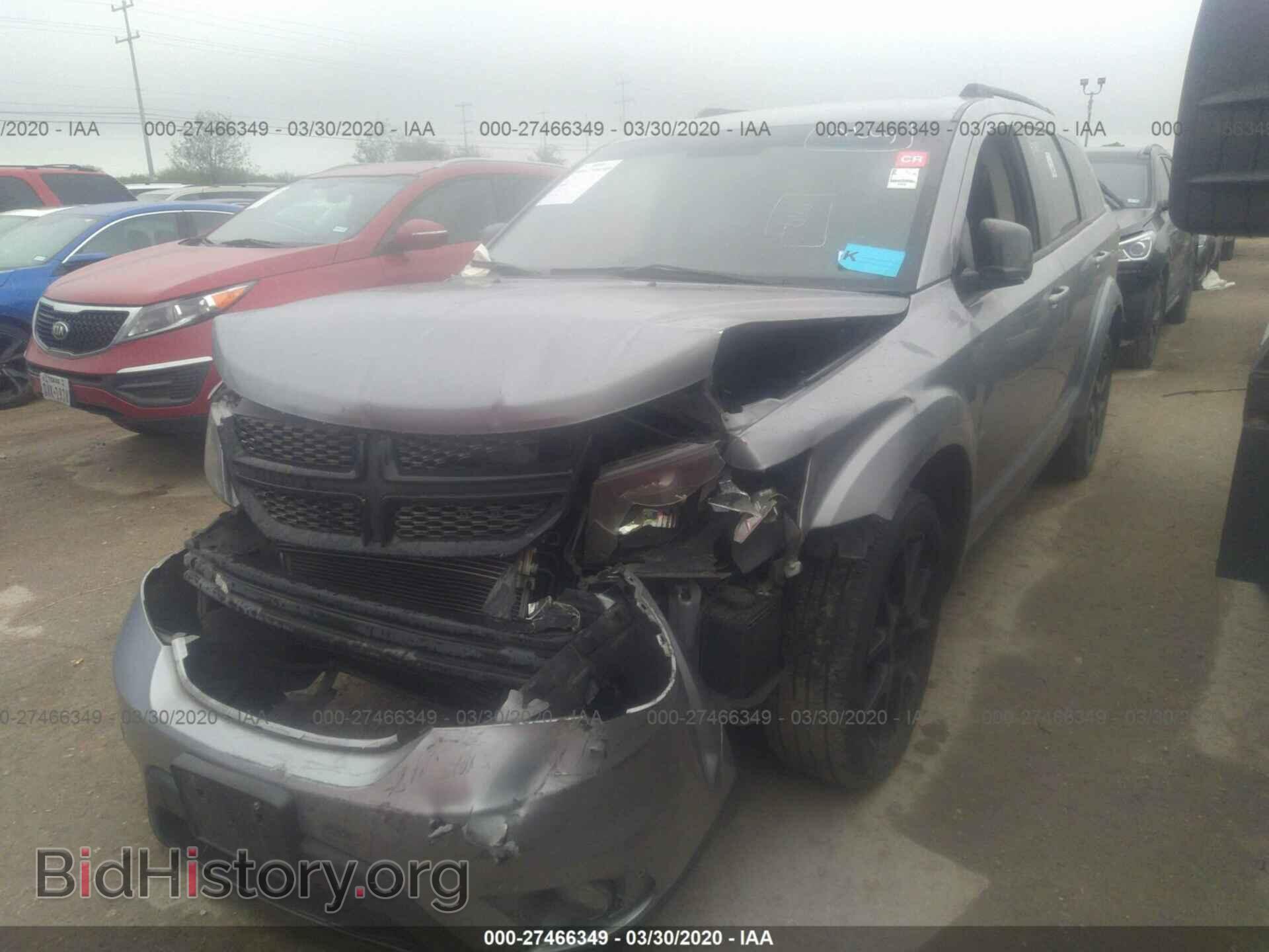 2016 DODGE JOURNEY - VIN: 3C4PDCBB9GT167487 - Фото 2