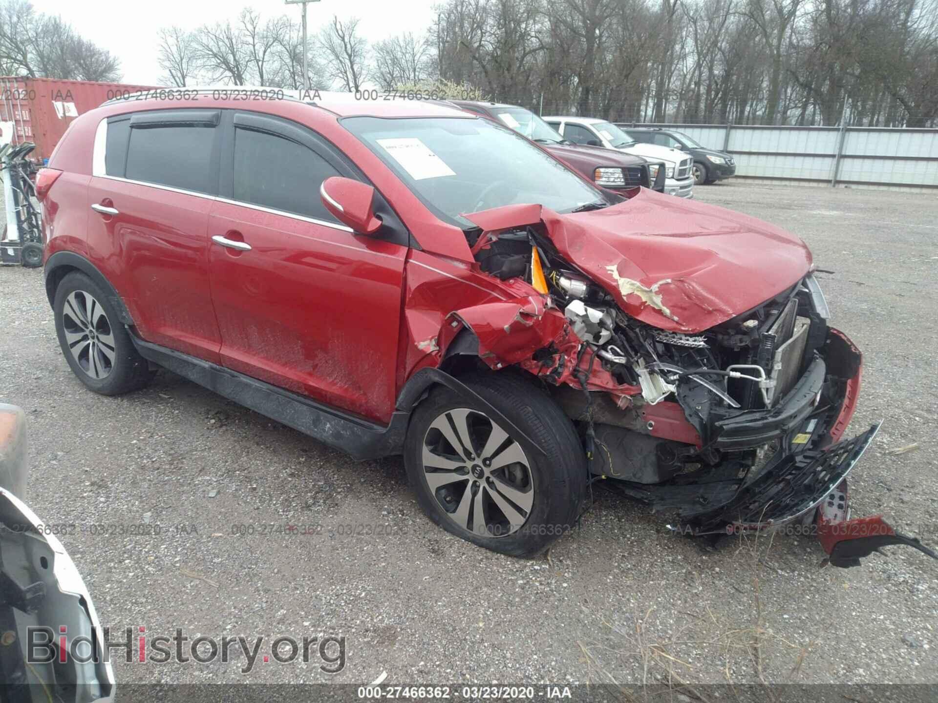 Фотография KNDPC3A20C7202677 - KIA SPORTAGE 2012