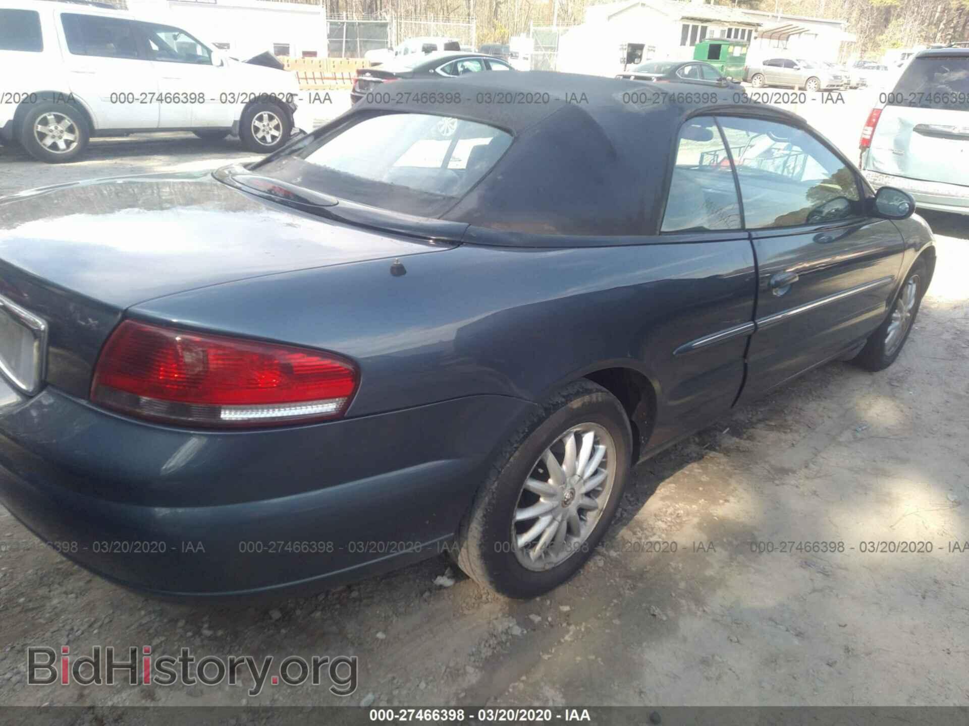 2002 CHRYSLER SEBRING - VIN: 1C3EL45R02N352629 - Photo 4