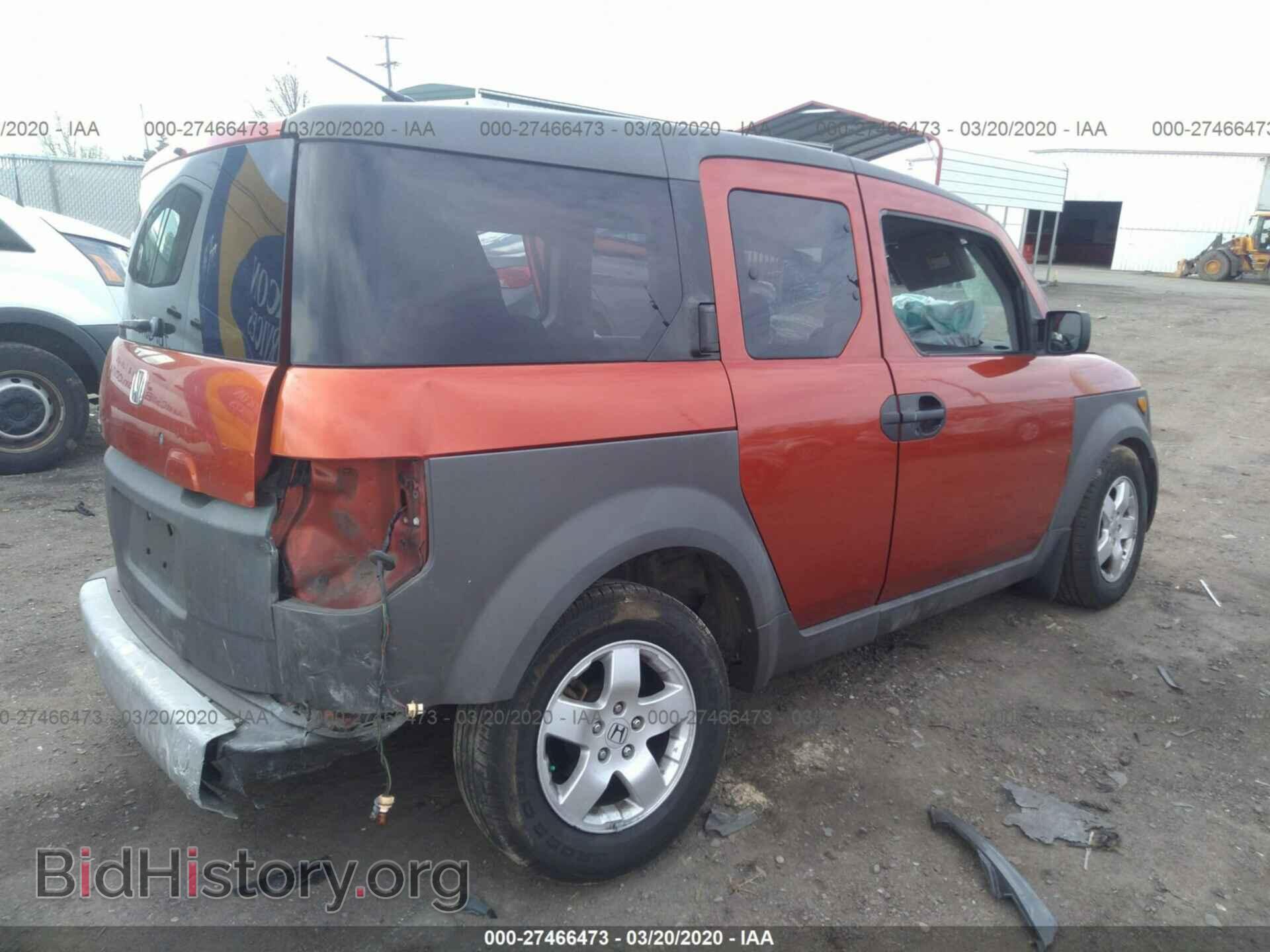 2003 HONDA ELEMENT - VIN: 5J6YH28593L026018 - Фото 4