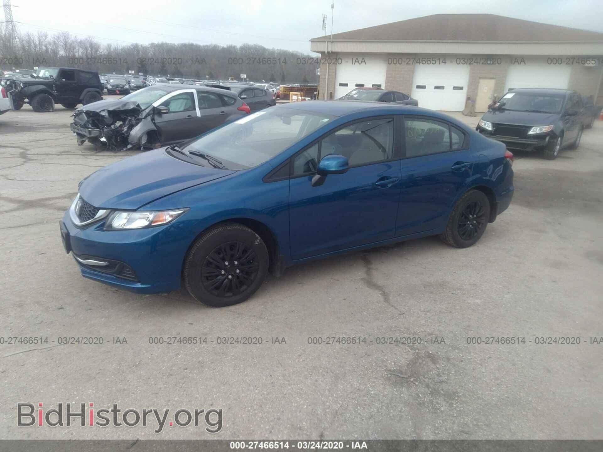 2013 HONDA CIVIC - VIN: 19XFB2F53DE001787 - Фото 2