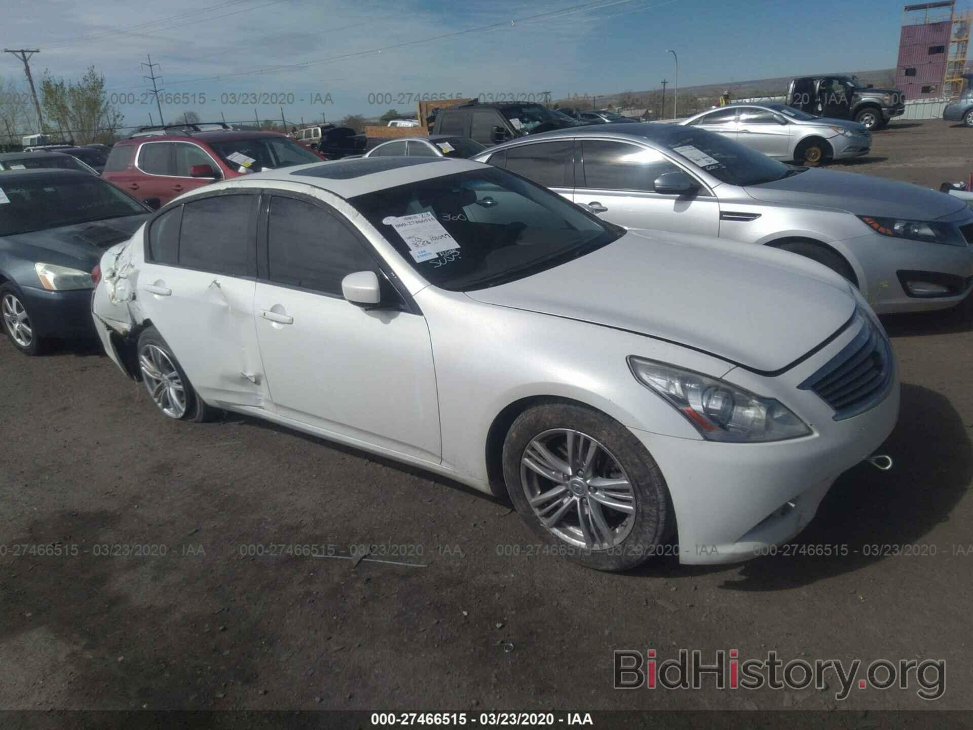 Photo JN1DV6AP6BM601932 - INFINITI G25 SEDAN 2011