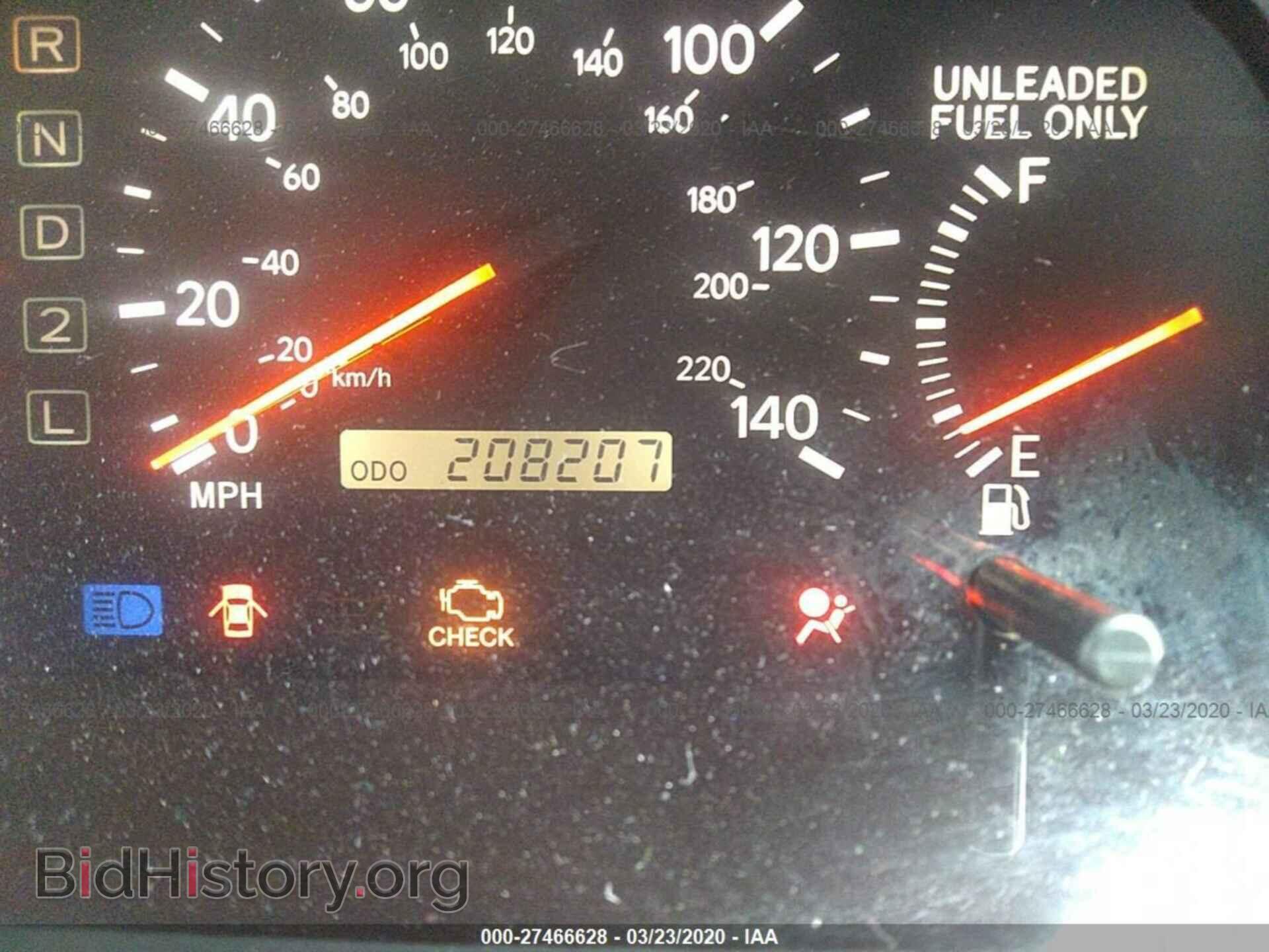 1998 LEXUS ES - VIN: JT8BF28G2W0110527 - Фото 7