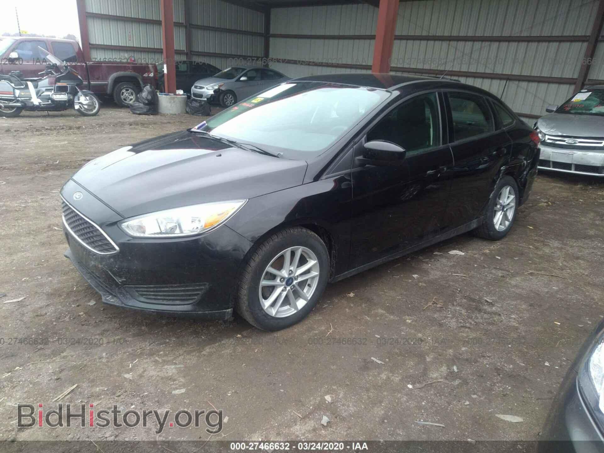 2018 FORD FOCUS - VIN: 1FADP3F27JL303323 - Фото 2