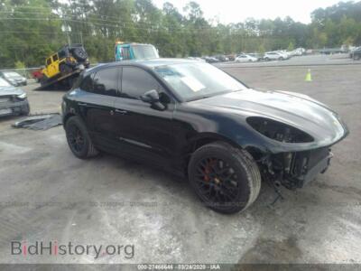 2017 Porsche MACAN GTS, черный — VIN WP1AG2A56HLB50600, IAAI