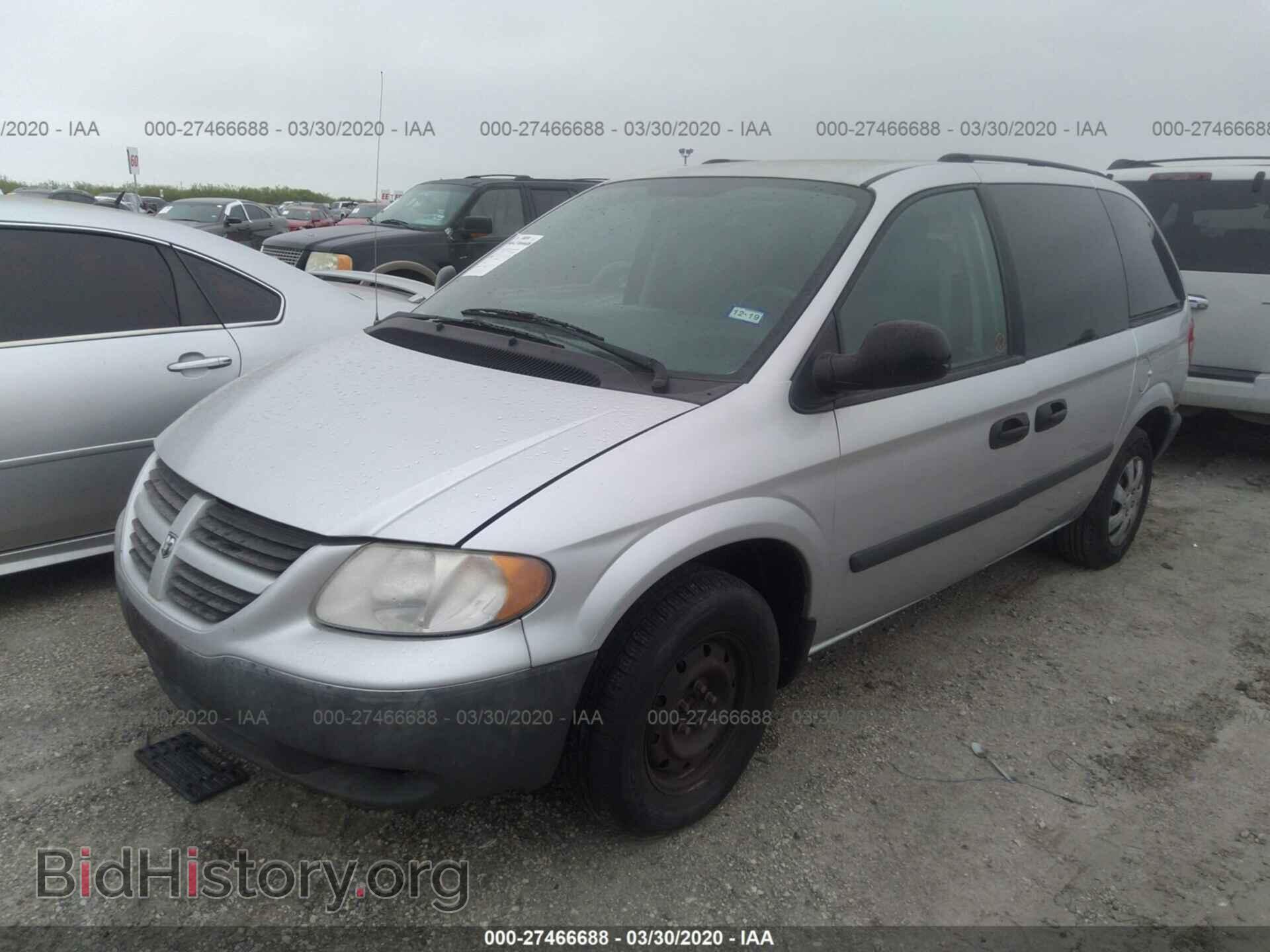 2007 DODGE CARAVAN - VIN: 1D4GP25R97B238489 - Фото 2