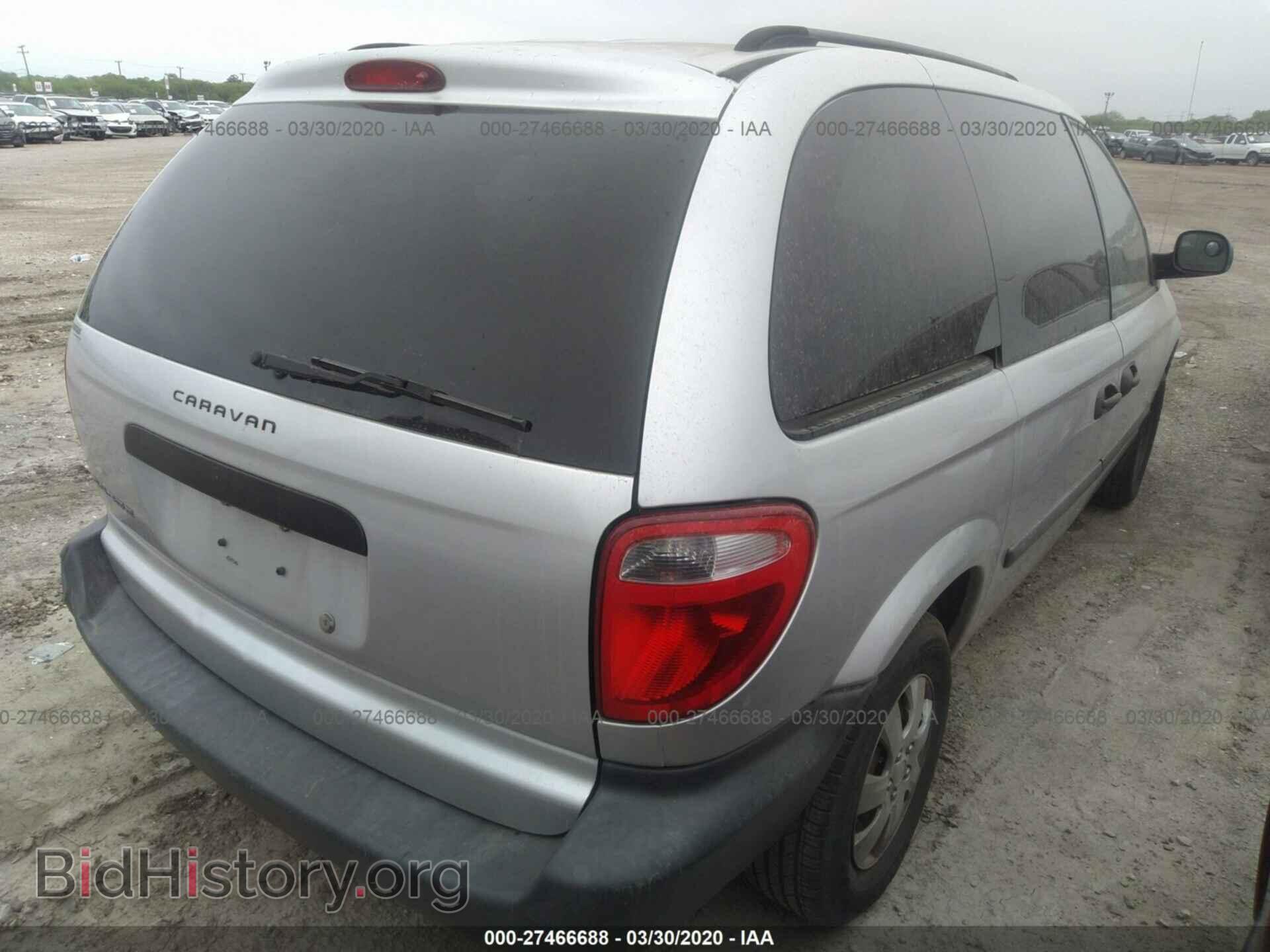 2007 DODGE CARAVAN - VIN: 1D4GP25R97B238489 - Фото 4