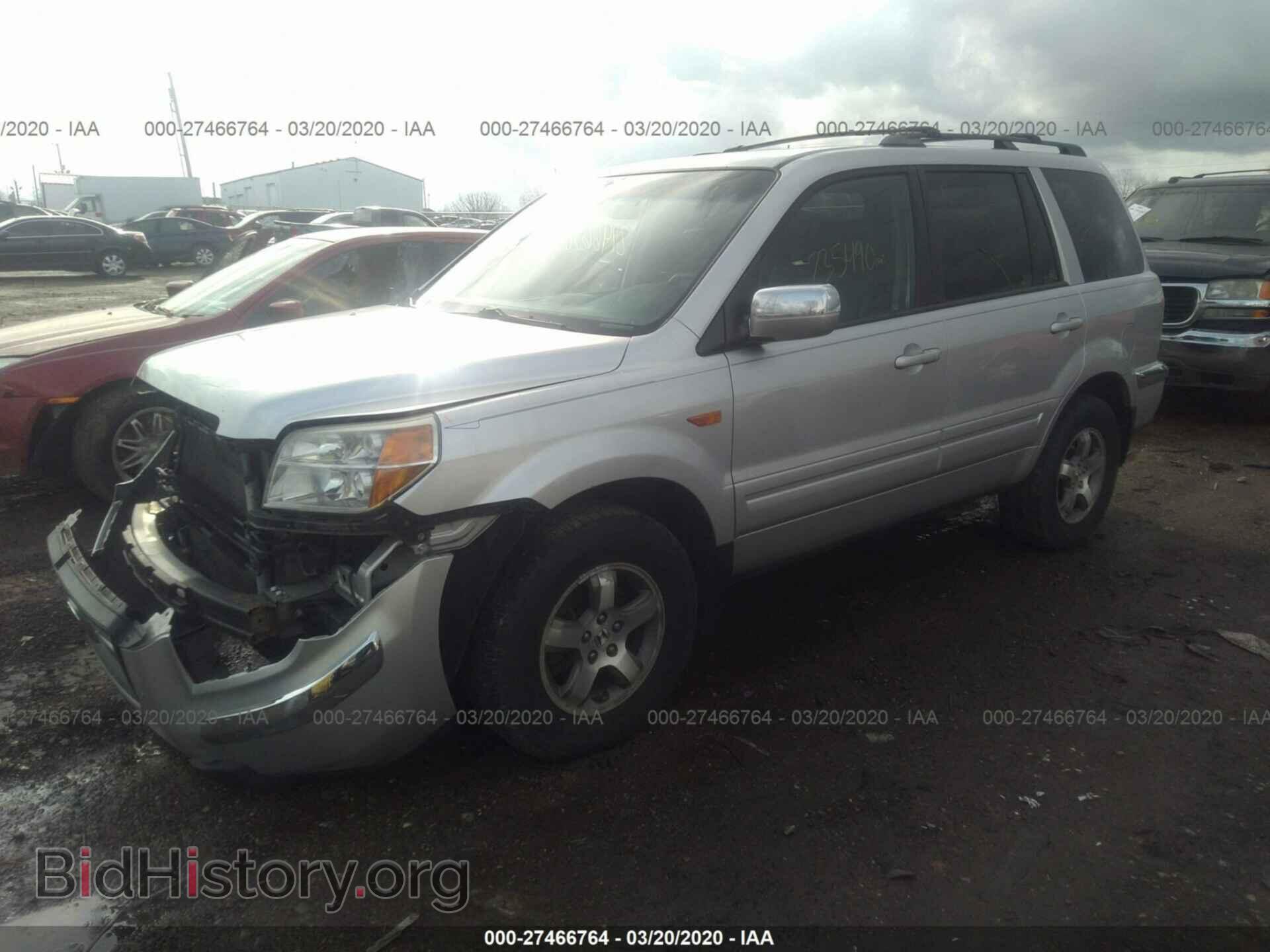 2006 HONDA PILOT - VIN: 5FNYF18666B018688 - Фото 2