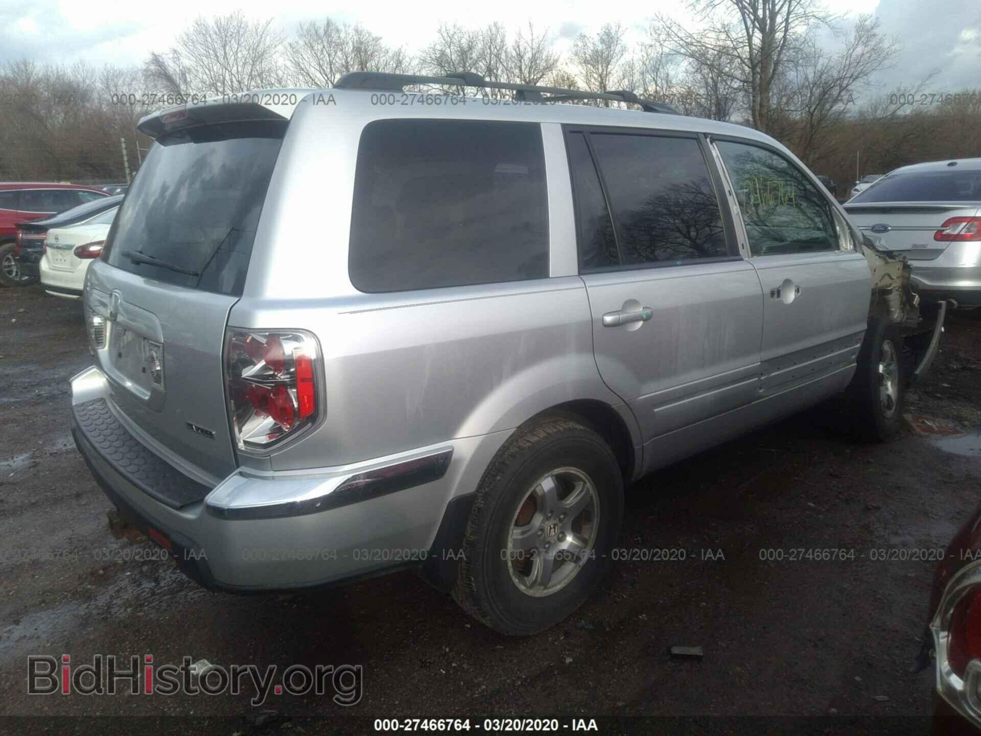 2006 HONDA PILOT - VIN: 5FNYF18666B018688 - Фото 4