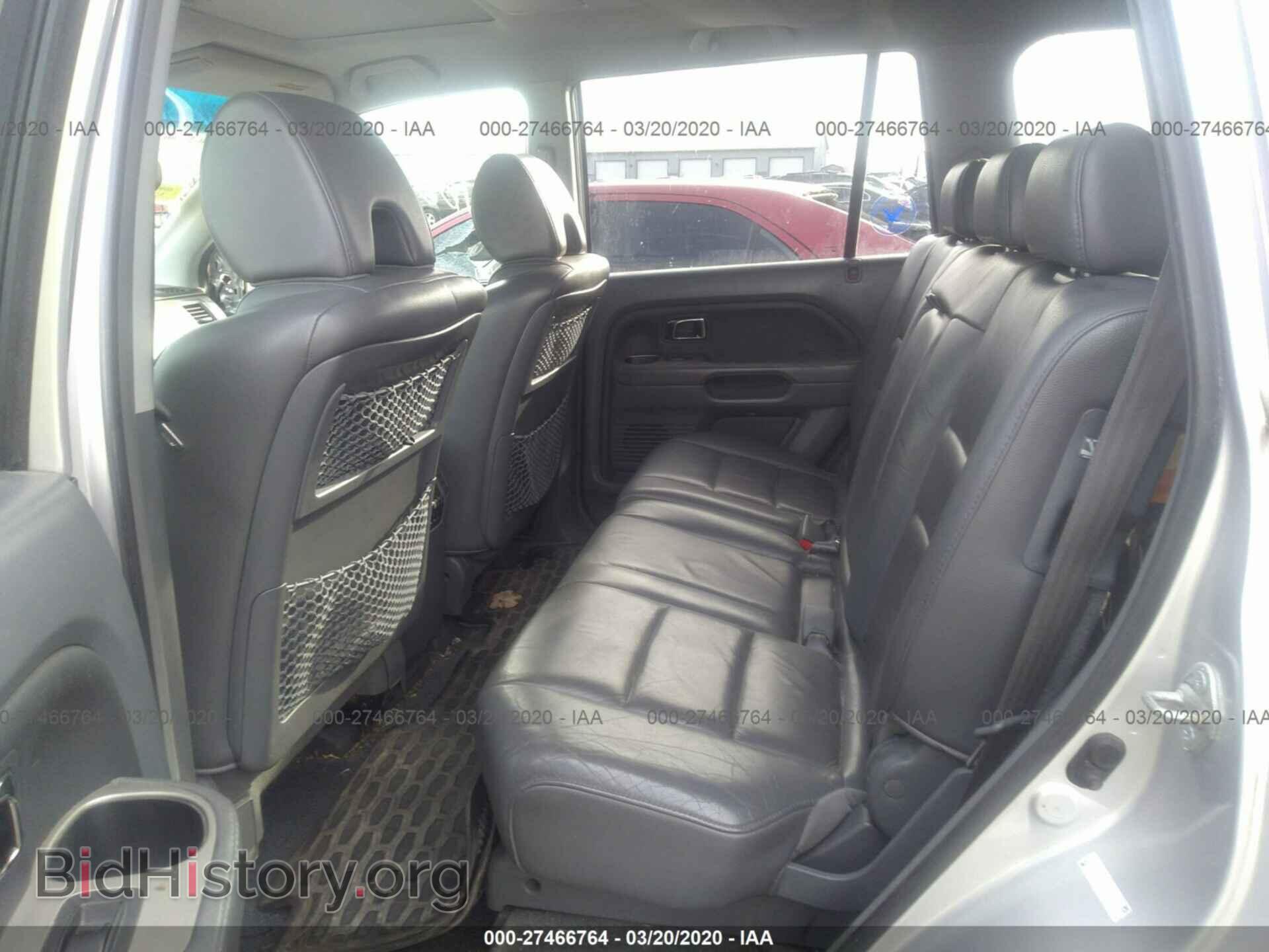 2006 HONDA PILOT - VIN: 5FNYF18666B018688 - Фото 8