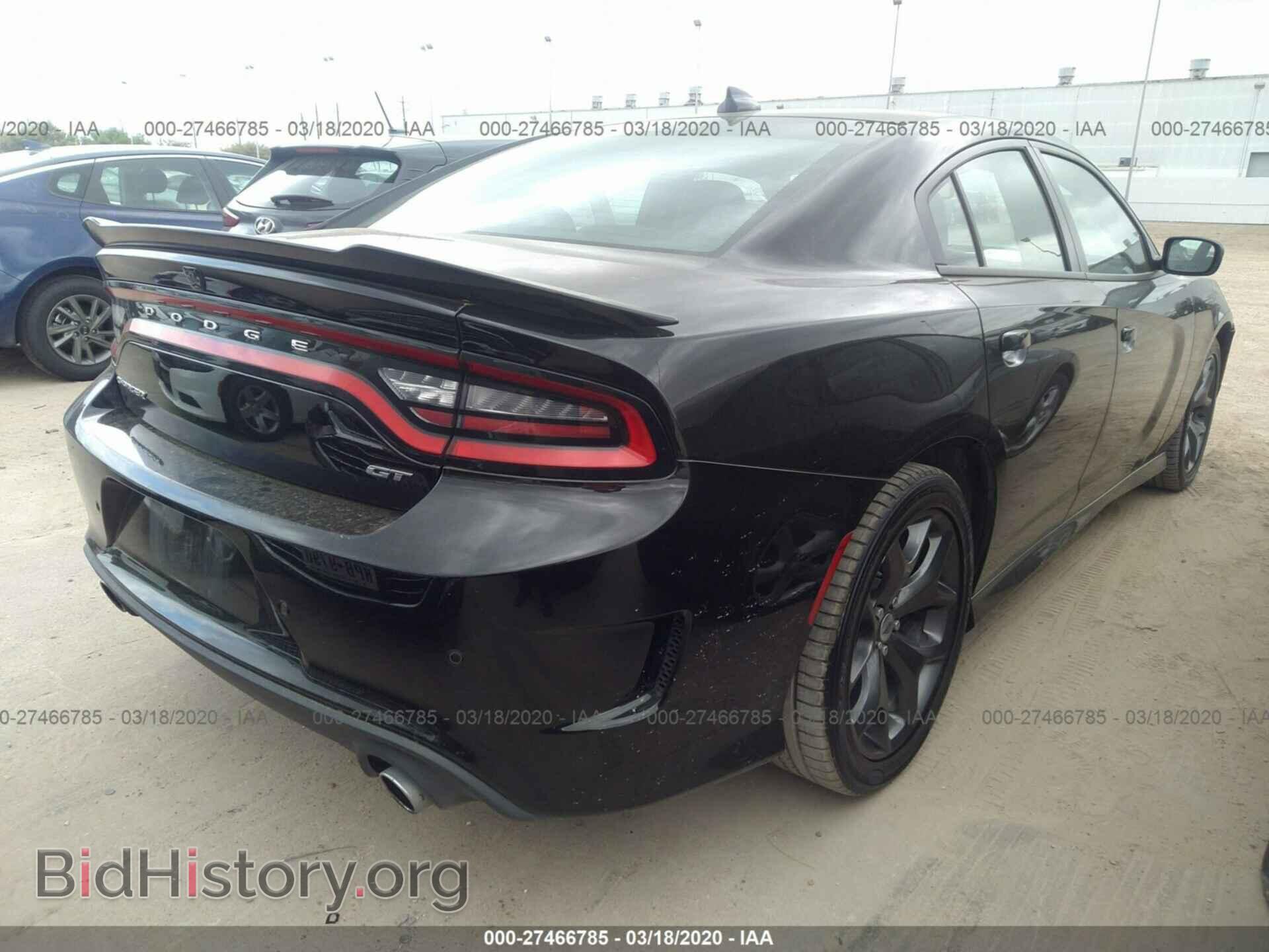 2019 DODGE CHARGER - VIN: 2C3CDXHGXKH678074 - Фото 4