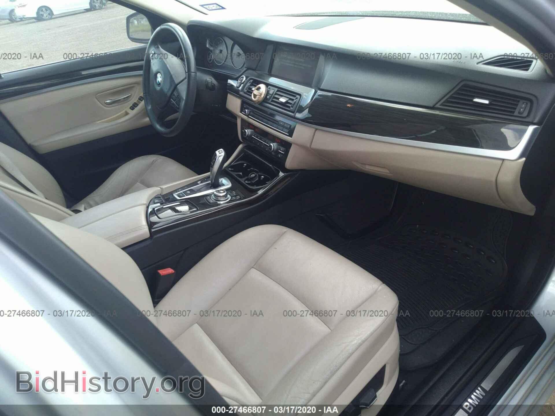 2013 BMW 528 - VIN: WBAXG5C52DDY35267 - Фото 5
