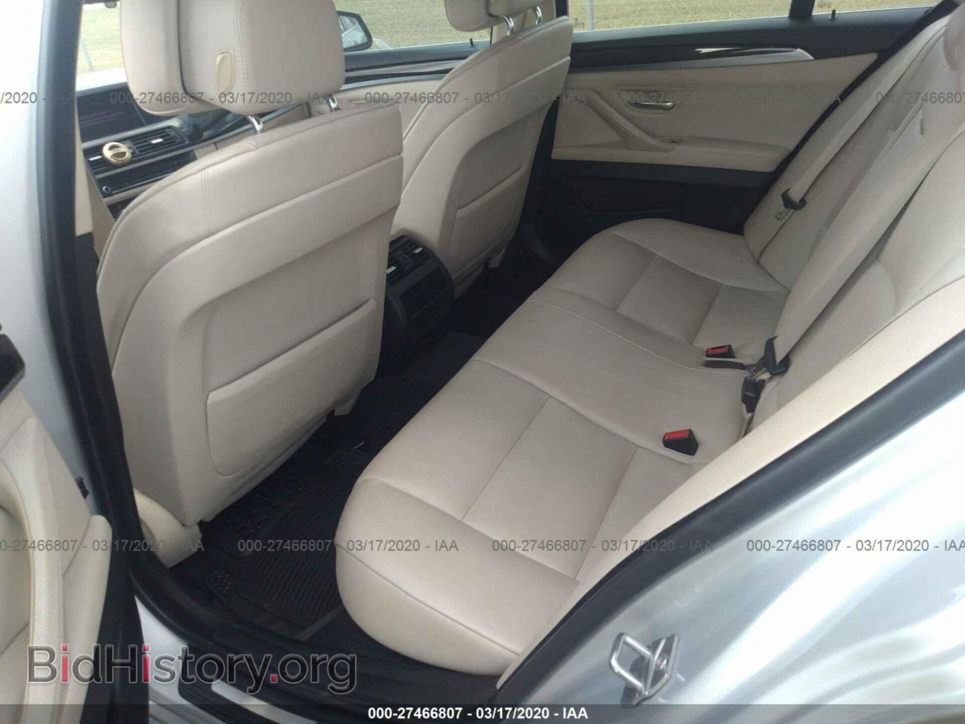 2013 BMW 528 - VIN: WBAXG5C52DDY35267 - Фото 8