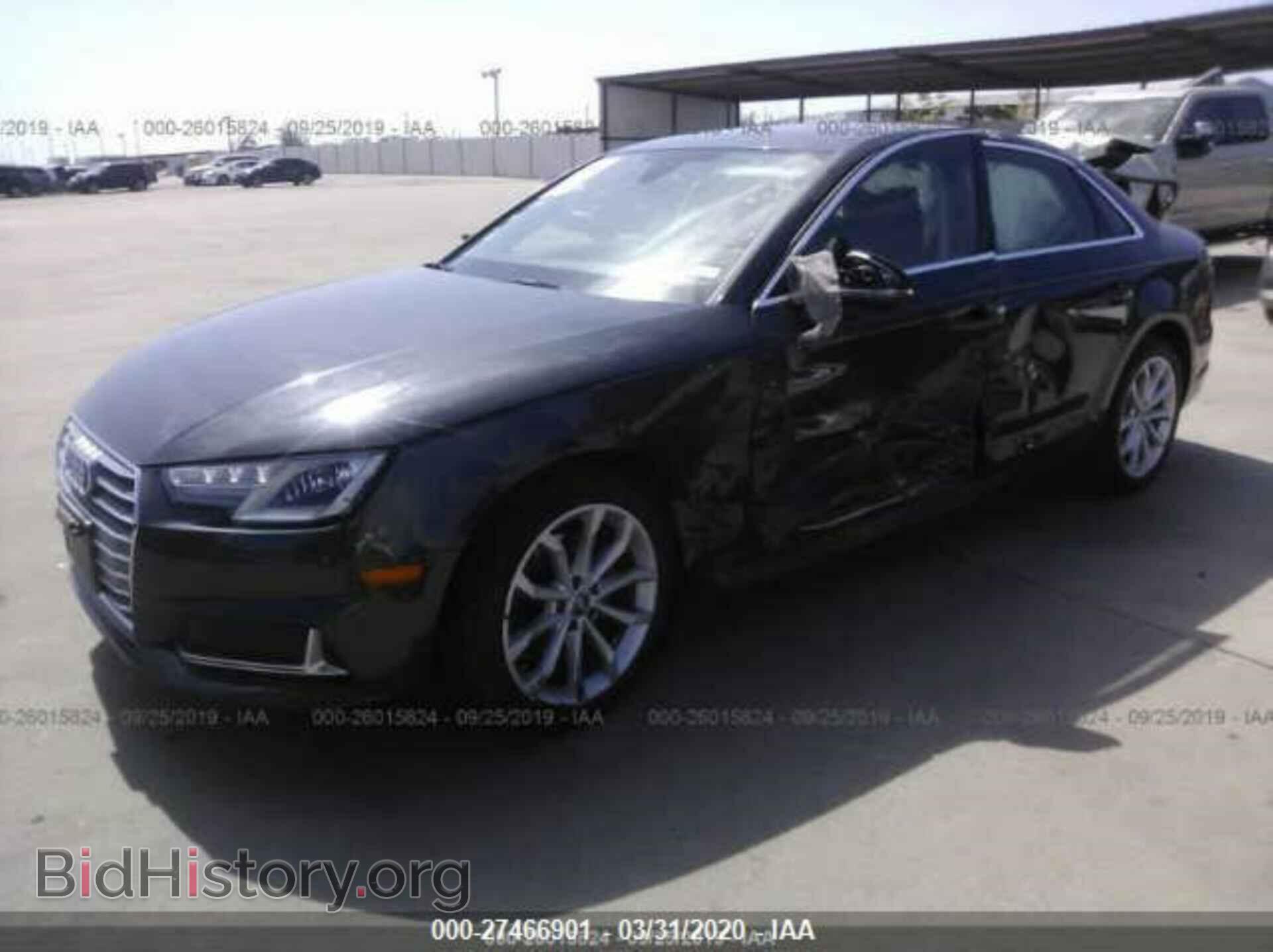 2019 AUDI A4 - VIN: WAUGMAF43KA042790 - Фото 2