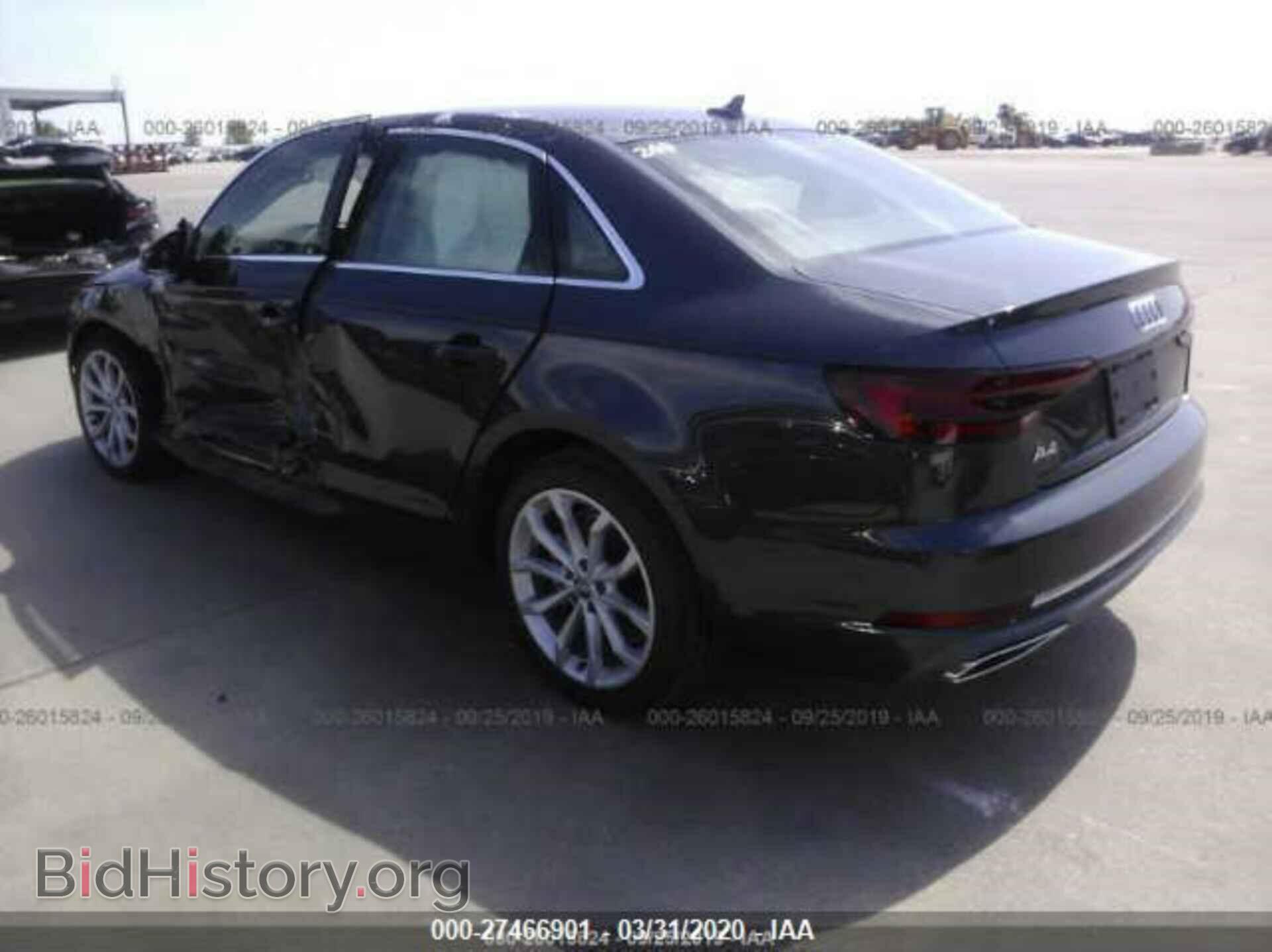 2019 AUDI A4 - VIN: WAUGMAF43KA042790 - Фото 3