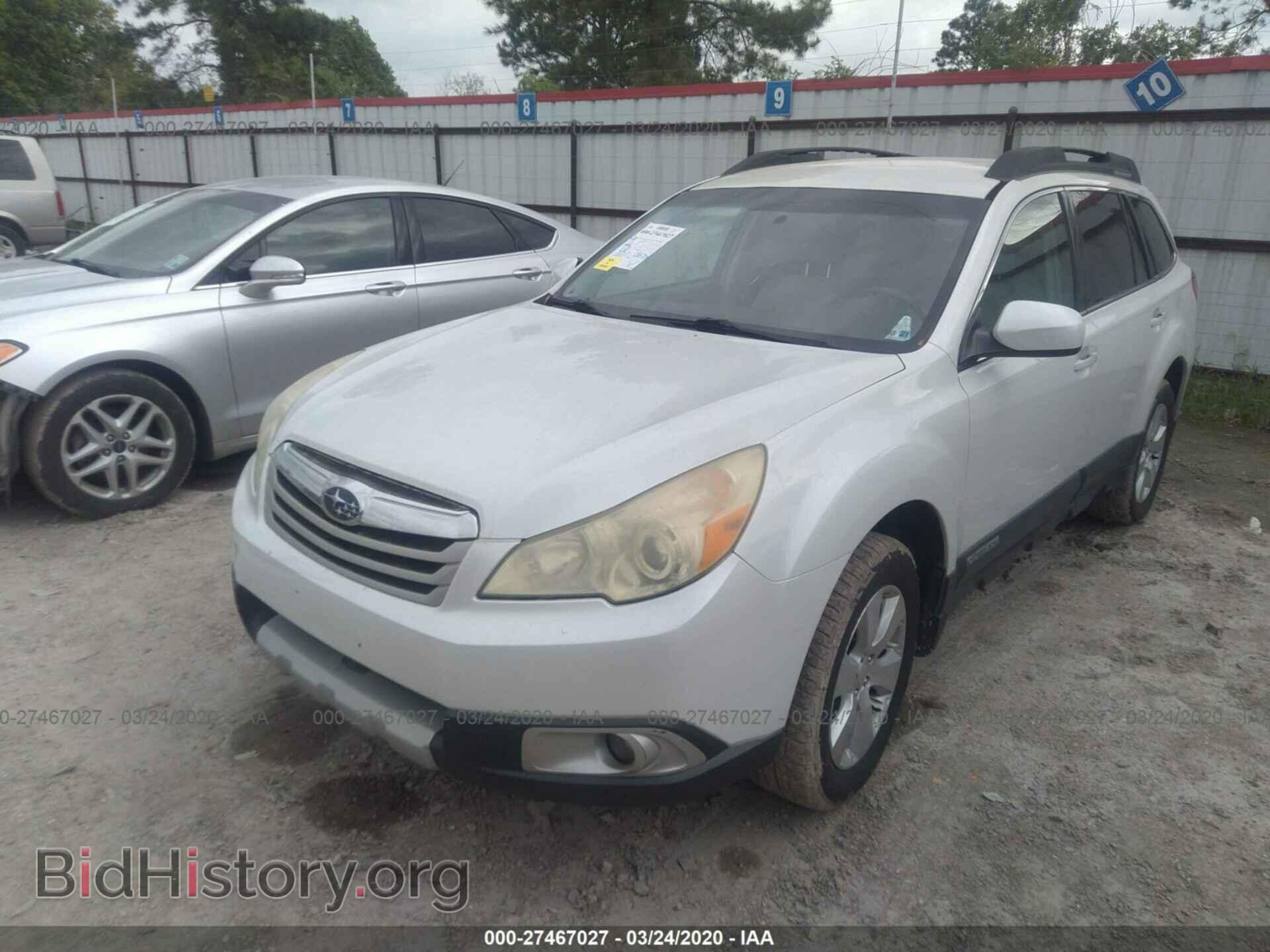 2010 SUBARU OUTBACK - VIN: 4S4BREJC2A2376012 - Фото 2