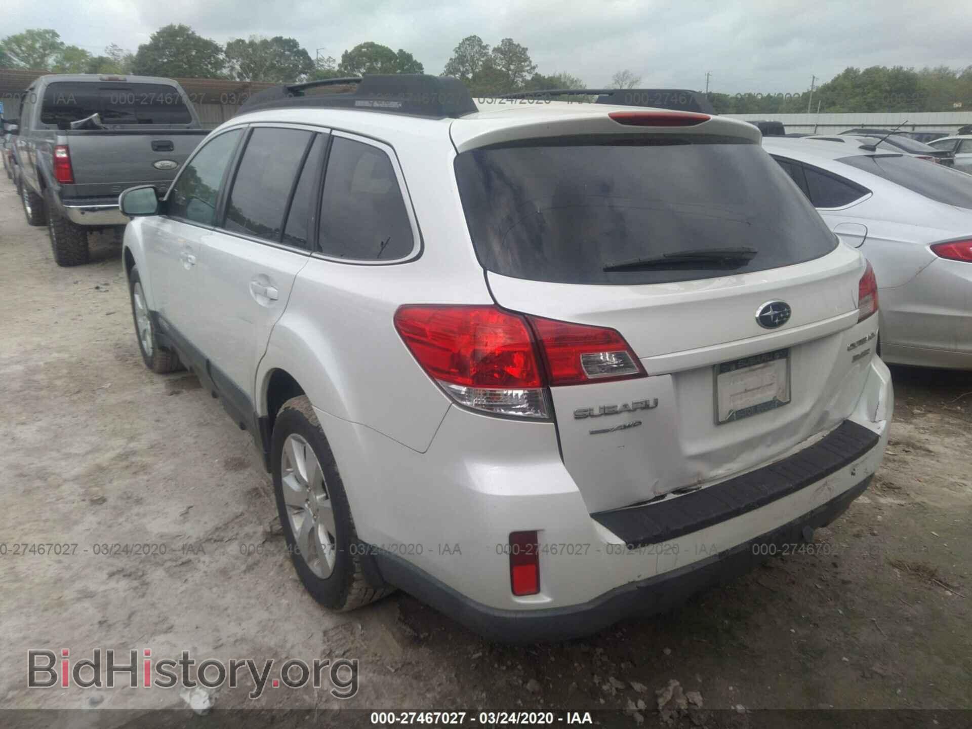 2010 SUBARU OUTBACK - VIN: 4S4BREJC2A2376012 - Фото 3