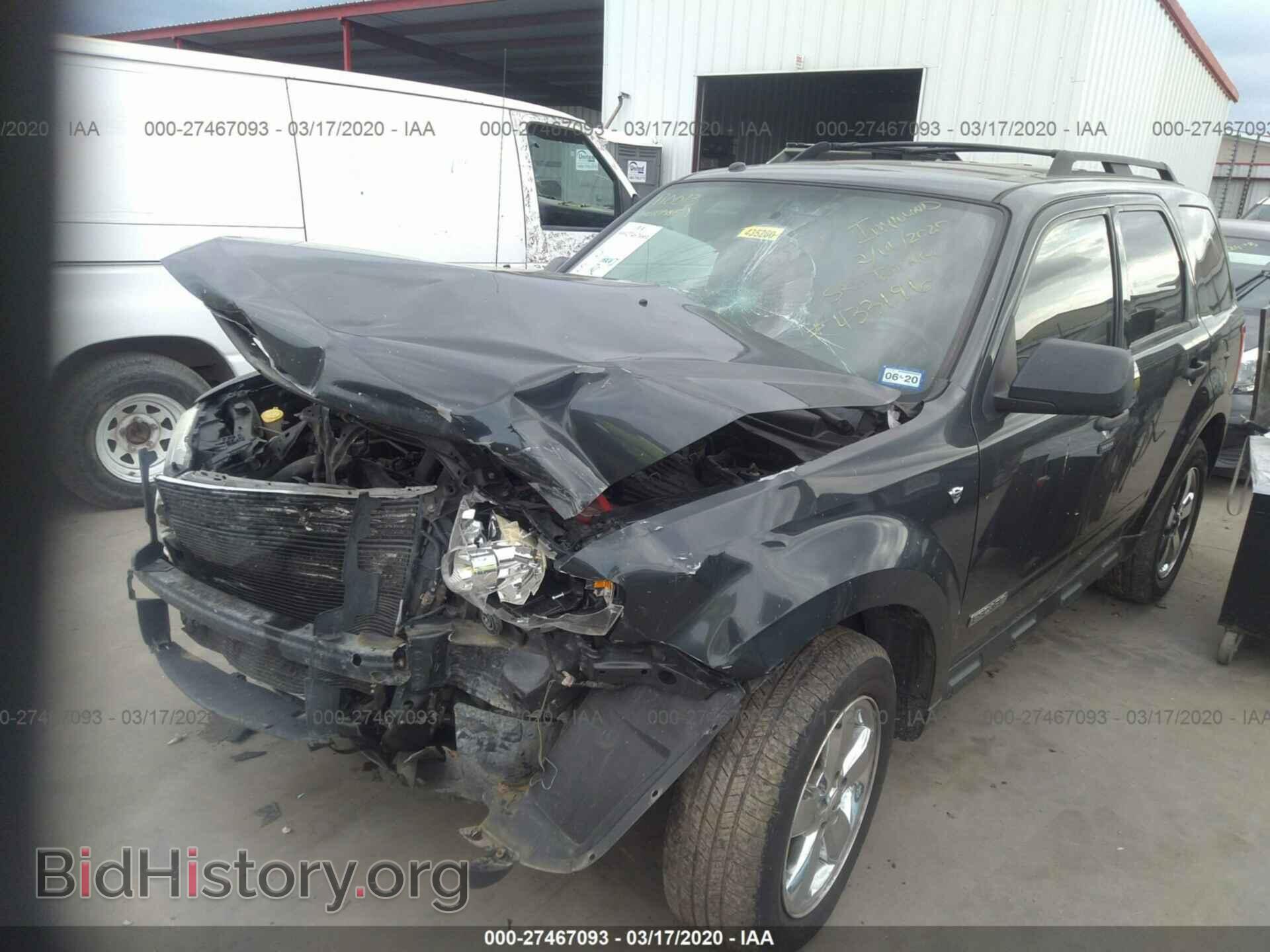 2008 Ford Escape - VIN: 1FMCU031X8KB41479 - Photo 2