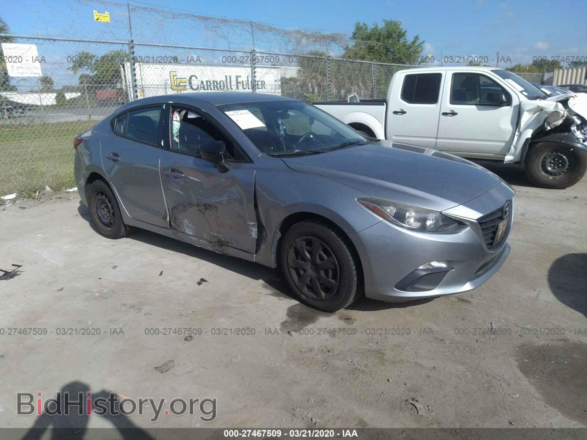 Фотография JM1BM1T79F1237794 - MAZDA 3 2015