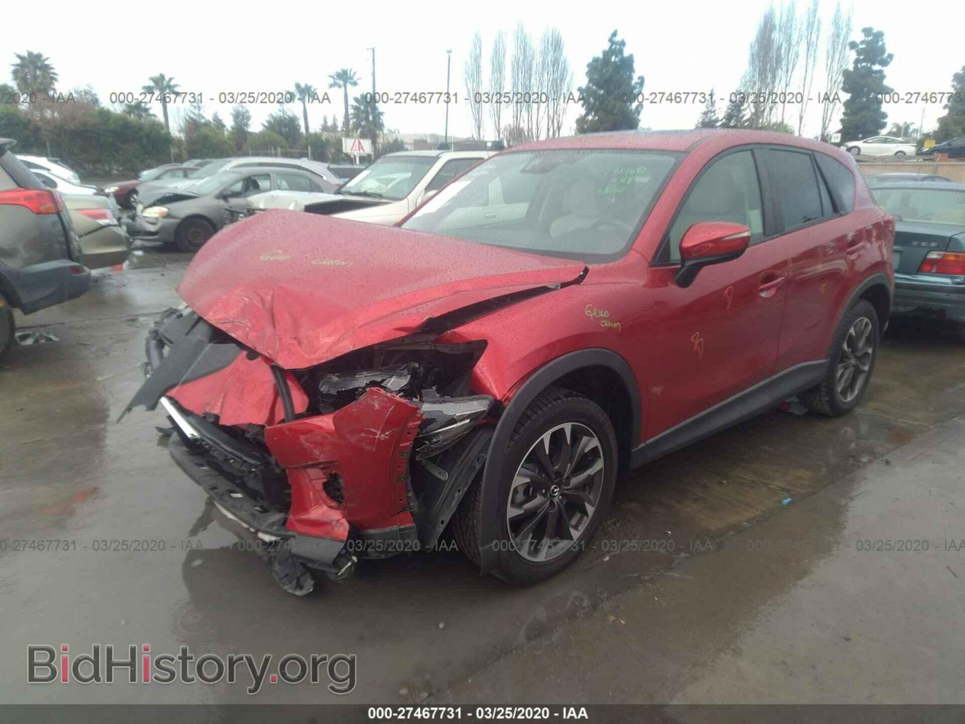 2016 MAZDA CX-5 - VIN: JM3KE2DY9G0805955 - Фото 2