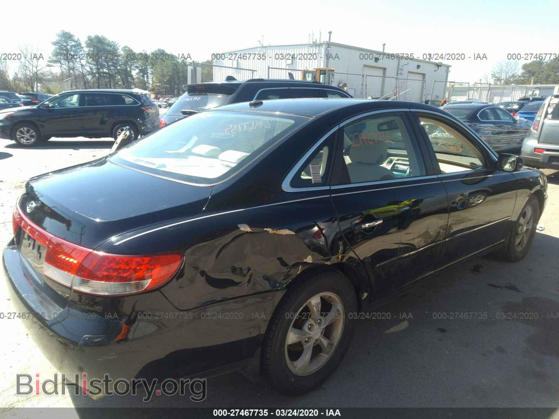 2007 HYUNDAI AZERA - VIN: KMHFC46D07A238532 - Фото 6