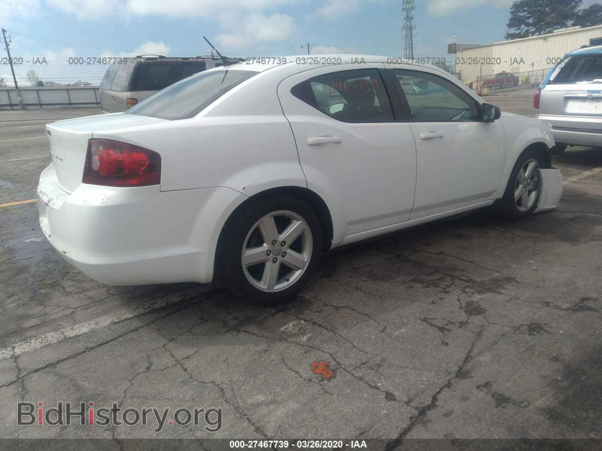 2013 DODGE AVENGER - VIN: 1C3CDZAB5DN661591 - Фото 4