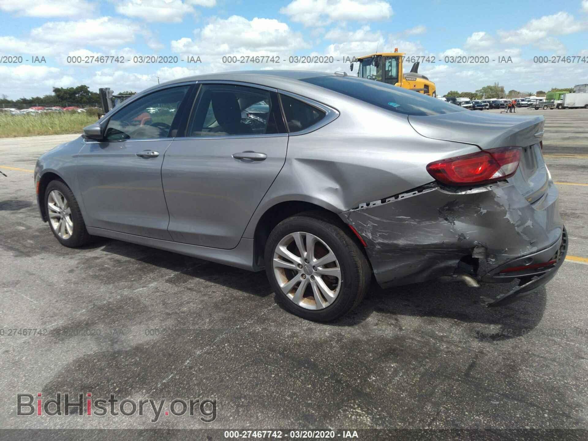 2015 CHRYSLER 200 - VIN: 1C3CCCAB5FN608201 - Photo 3