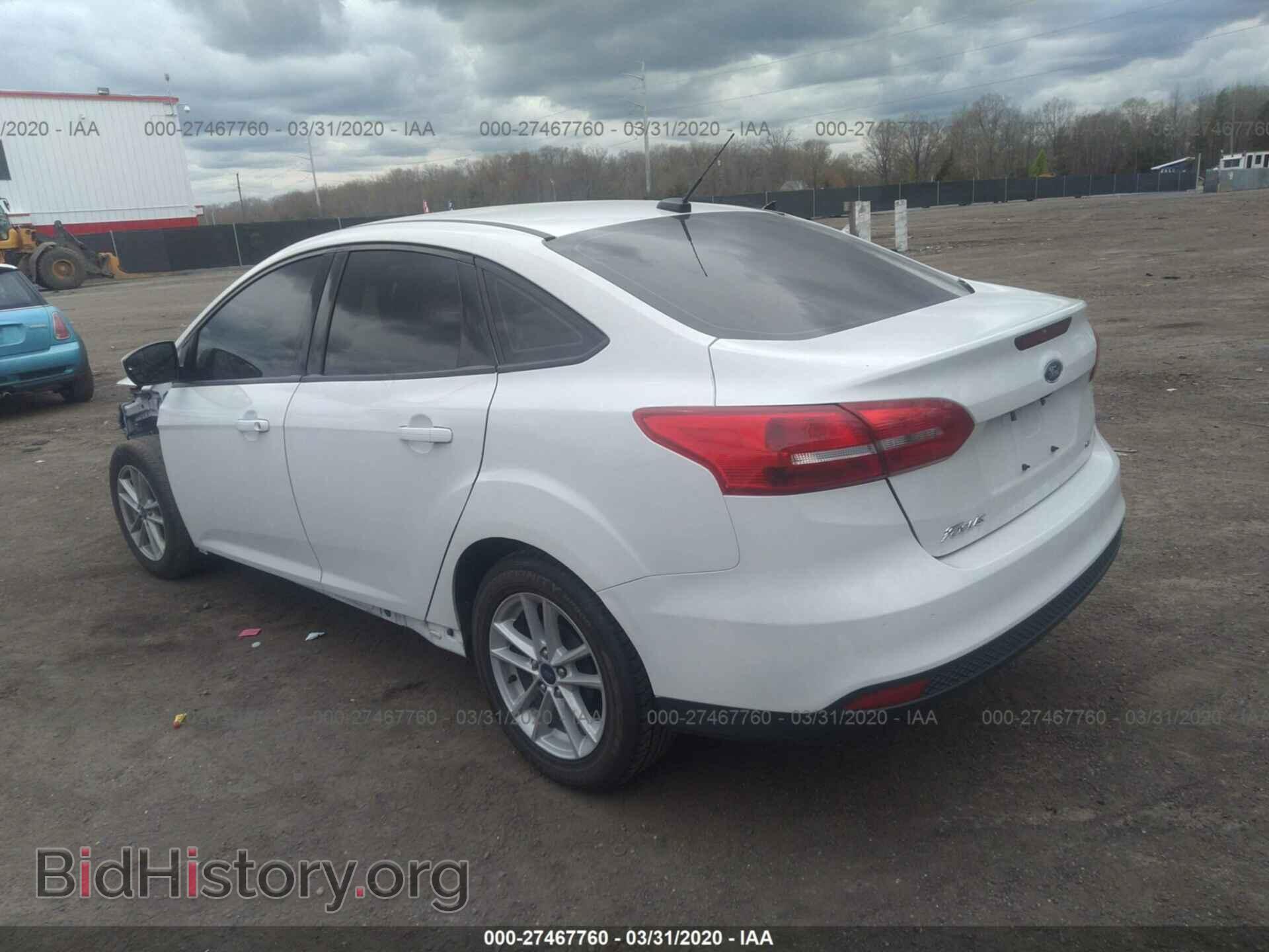 2018 FORD FOCUS - VIN: 1FADP3F22JL295390 - Фото 3